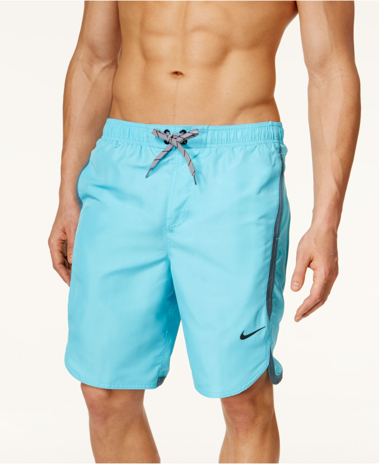 nike blue swim shorts