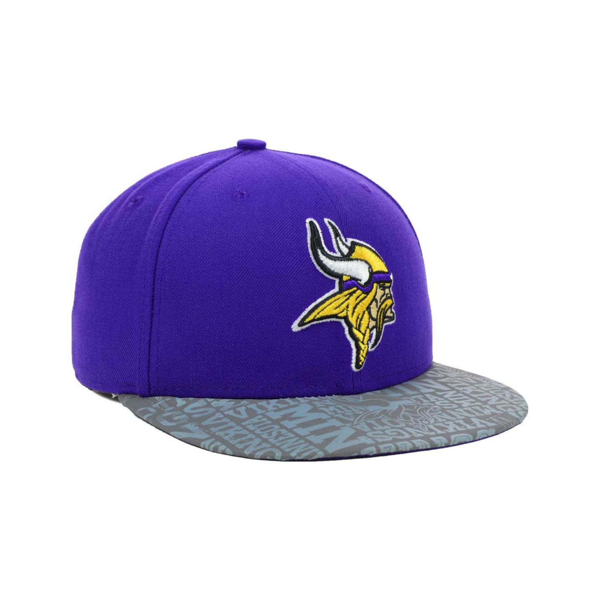 New era Minnesota Vikings Nfl 2014 Draft 59Fifty Cap in Gray for Men ...