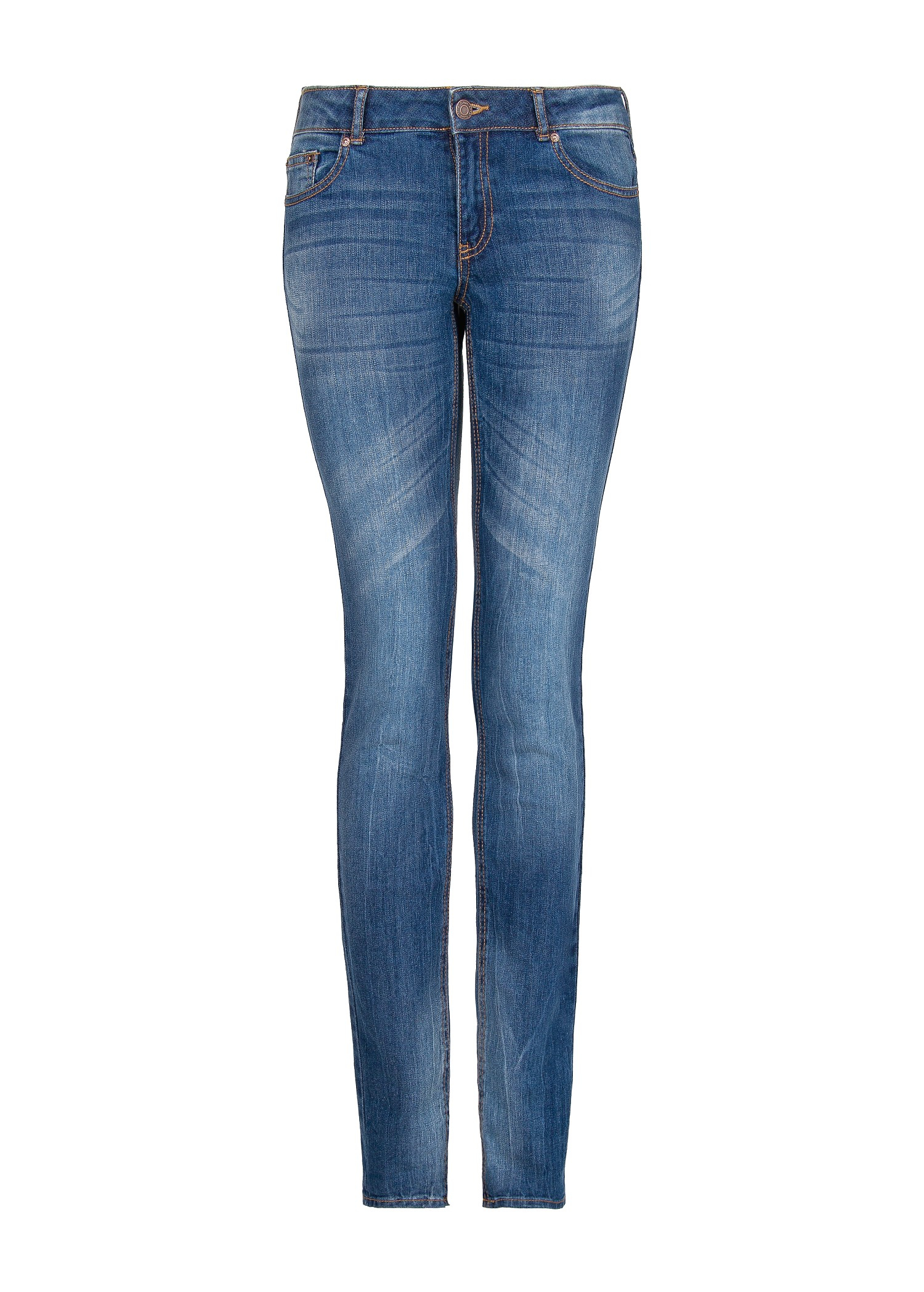 Lyst - Mango Slim Fit Alice Jeans in Blue