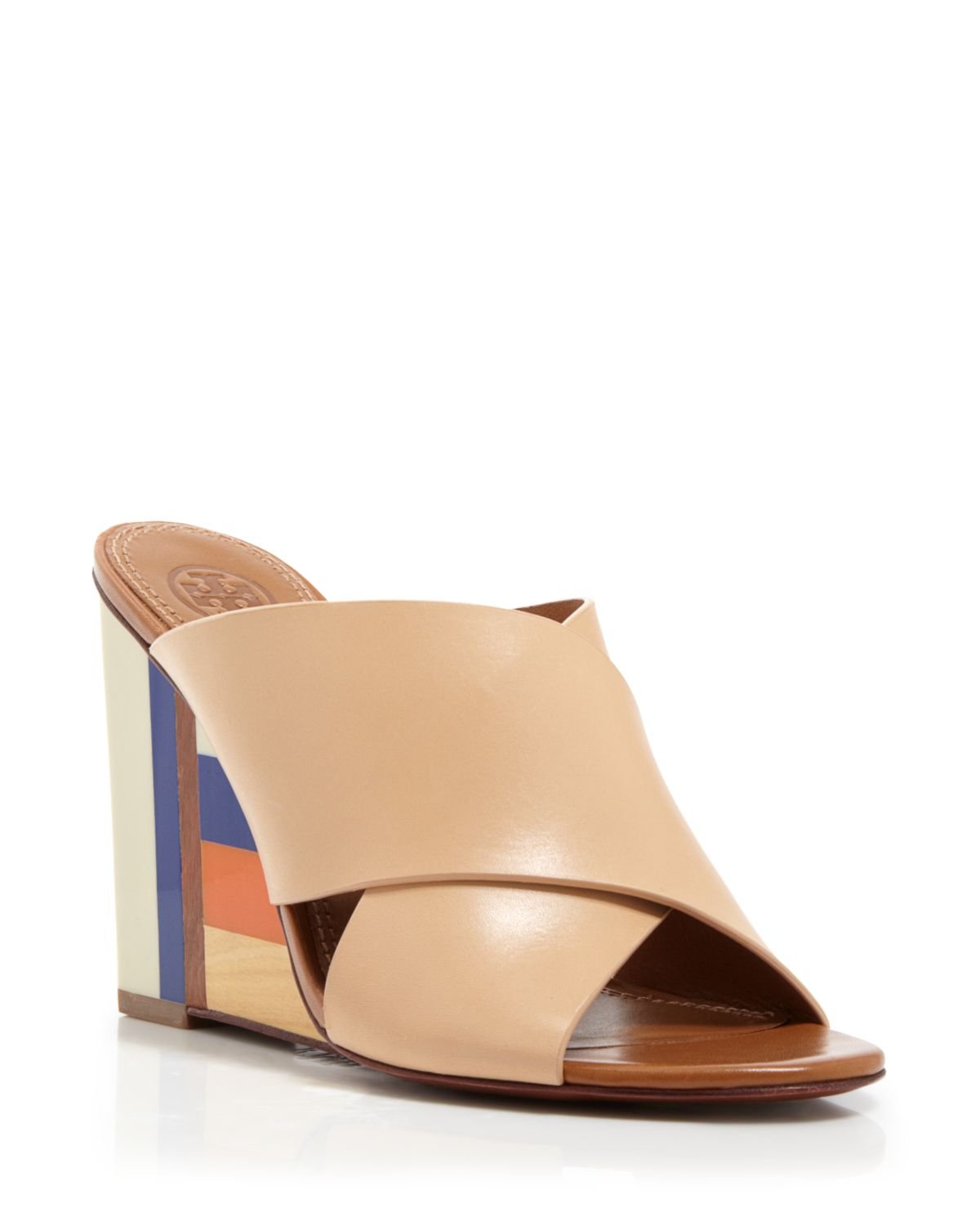 mule wedges slip on