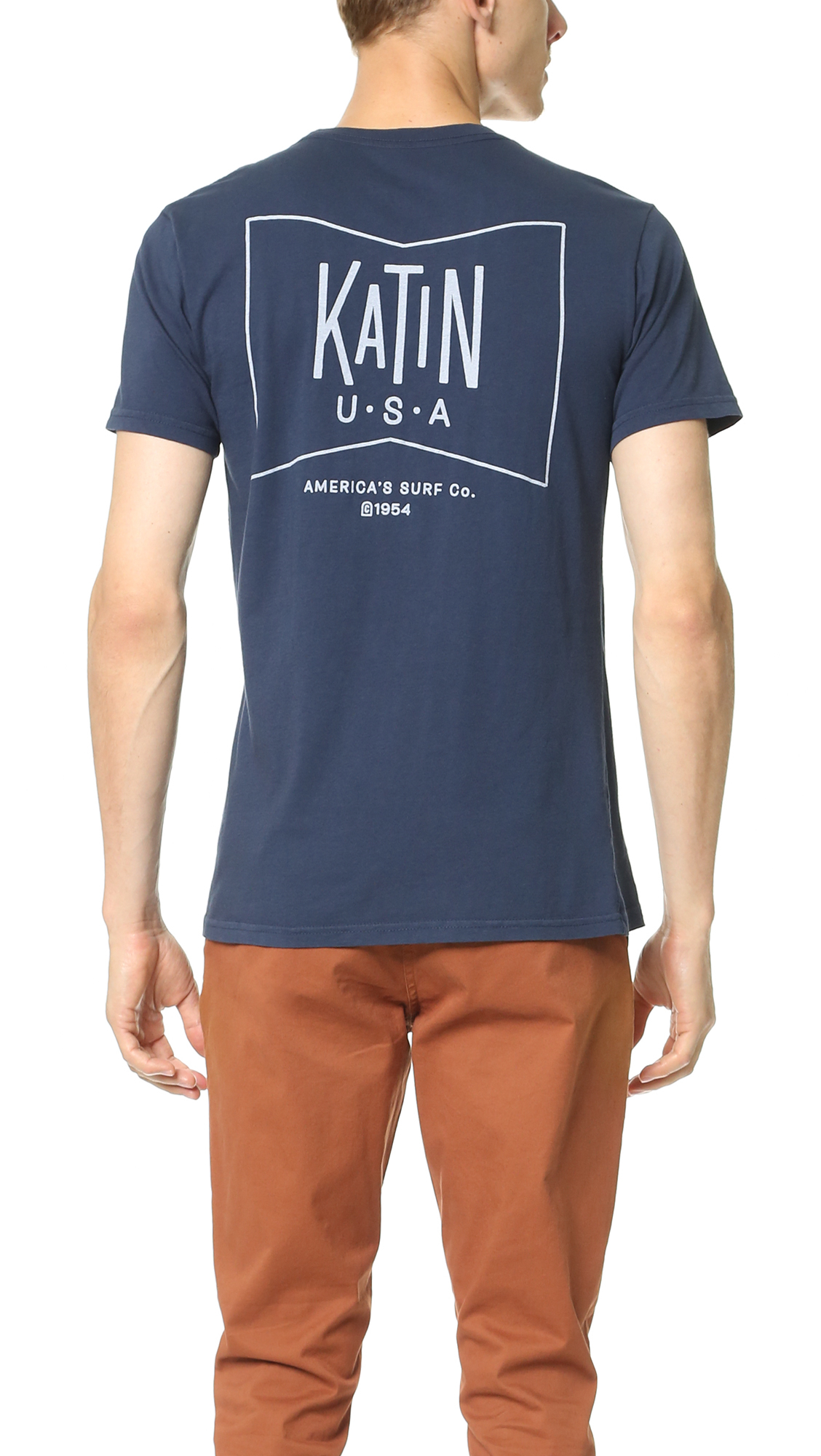 Katin Cotton Grubby Tee in Midnight Navy (Blue) for Men - Lyst