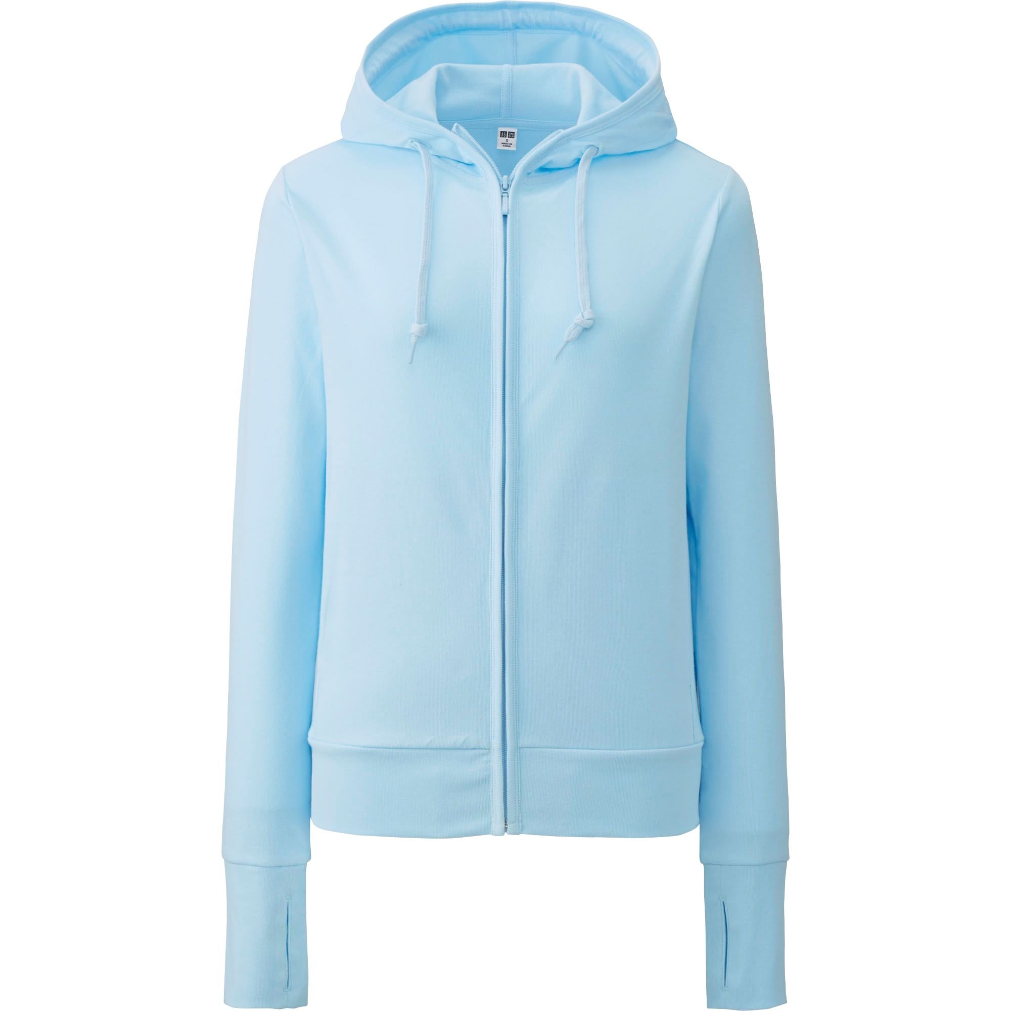 Uniqlo Women's Uv Cut Zipup Hoodie in Blue Lyst