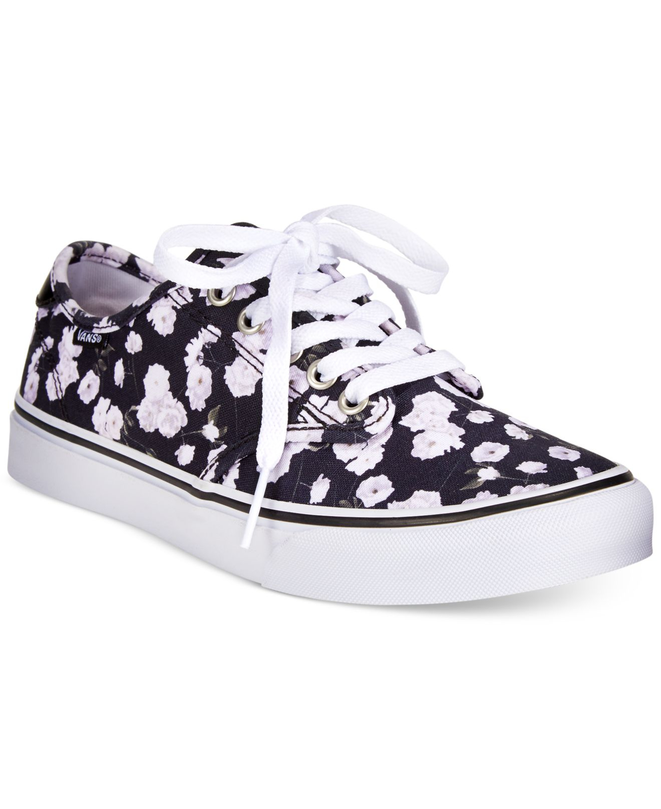 Vans Women's Camden Floral Sneakers in Black Lyst