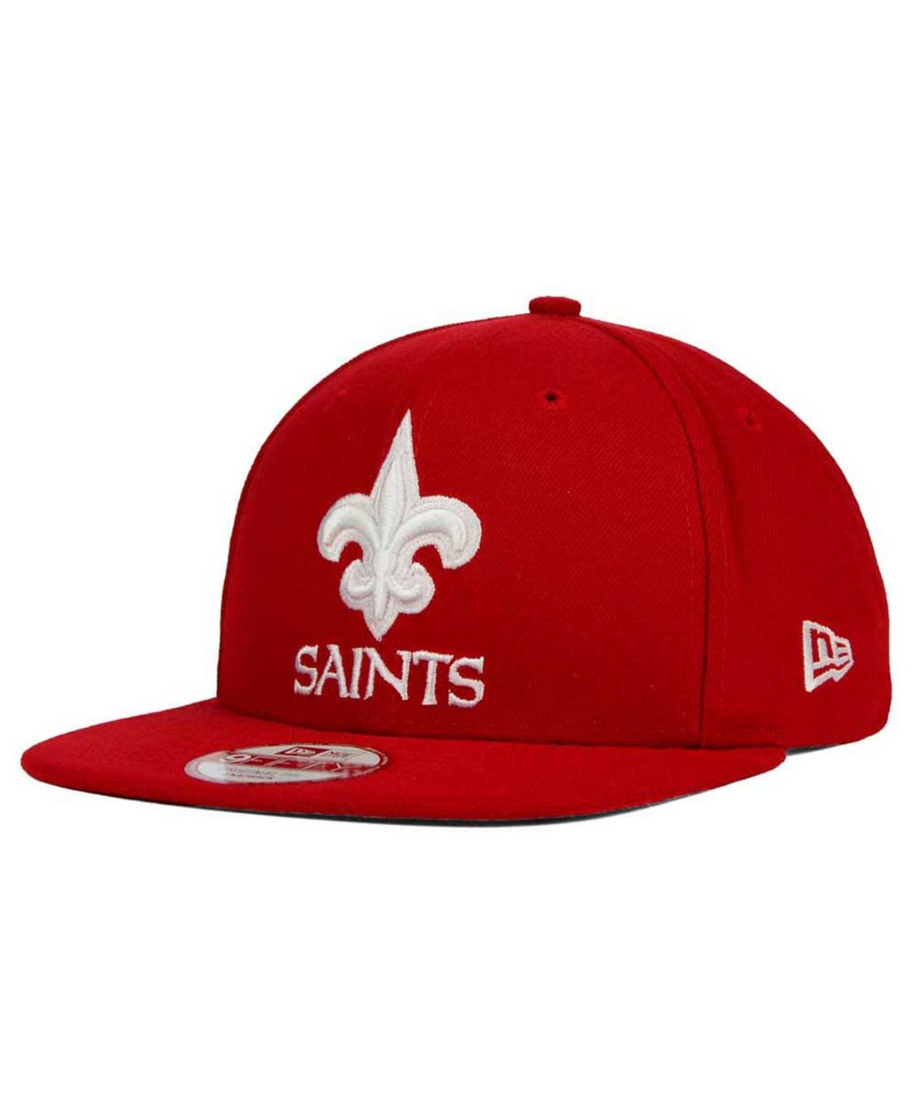KTZ New Orleans Saints Original Fit Basic 9Fifty Snapback Cap in Red for  Men | Lyst