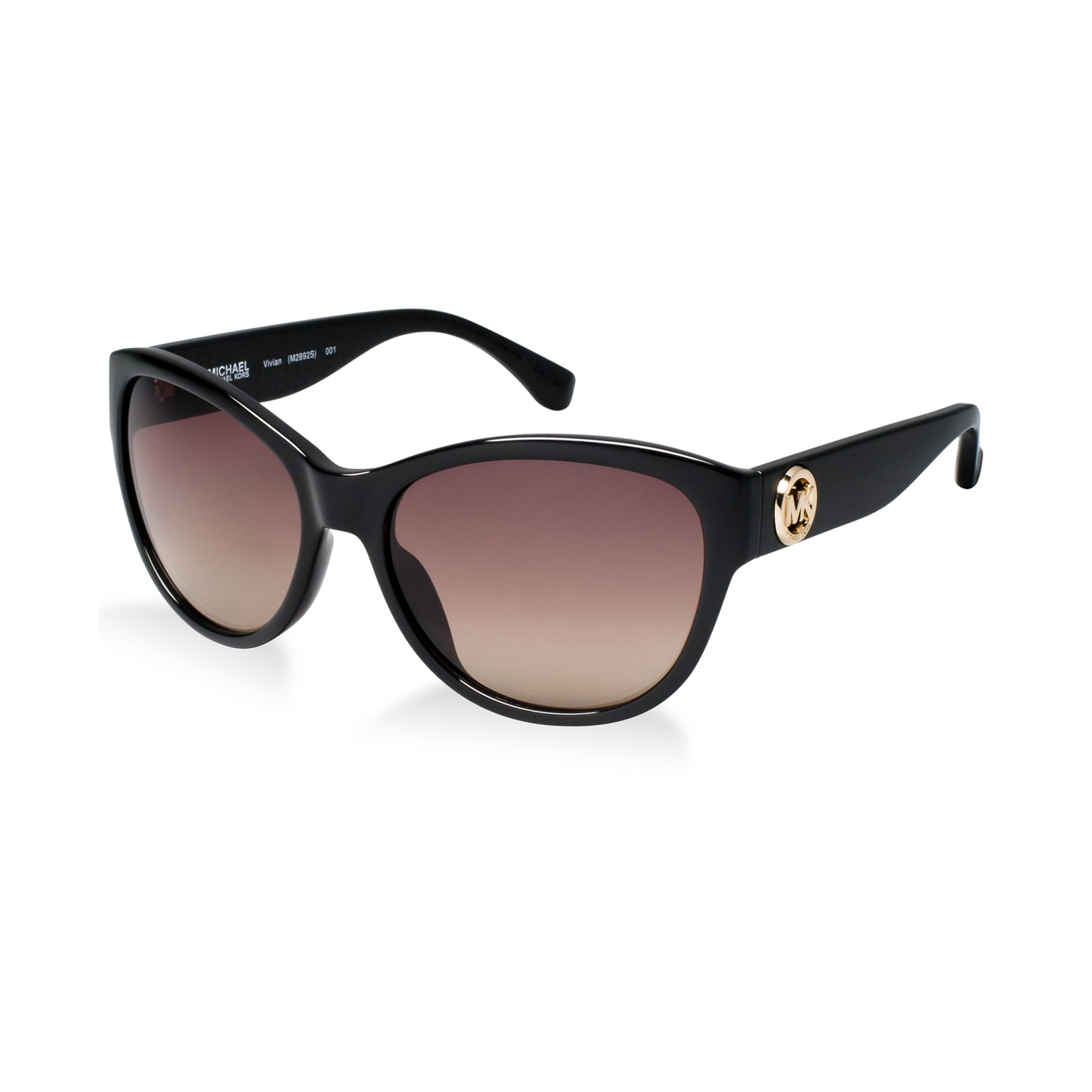 Michael Kors sunglasses in Black (Black/Brown Gradient) | Lyst