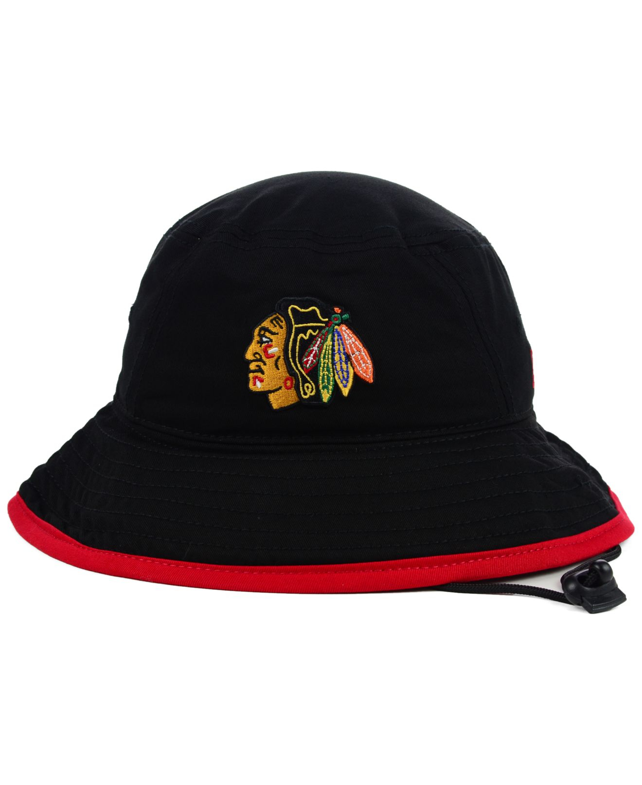  NHL Chicago Blackhawks Basic 59Fifty Cap, Black, 7 1