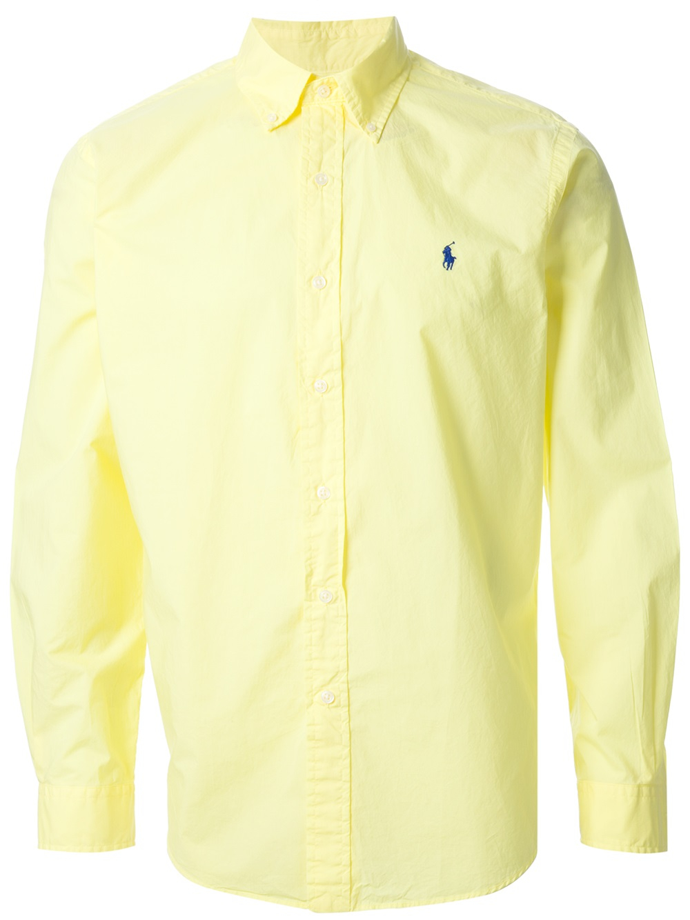 Lyst - Polo ralph lauren Classic Shirt in Yellow for Men