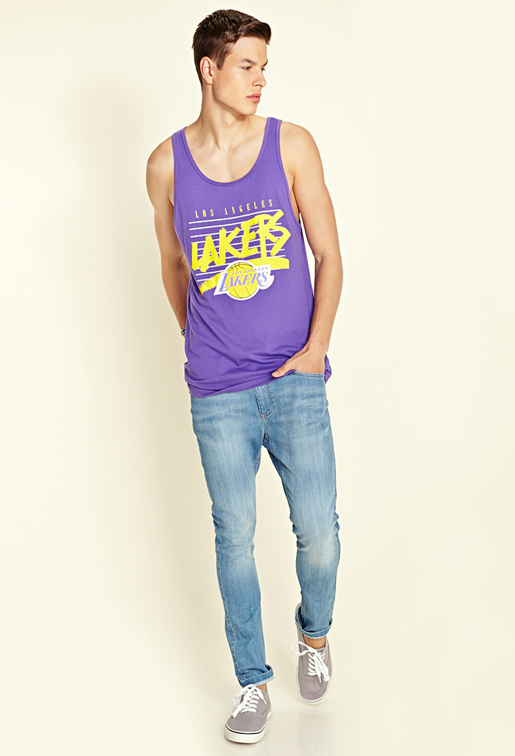lakers tank top mens