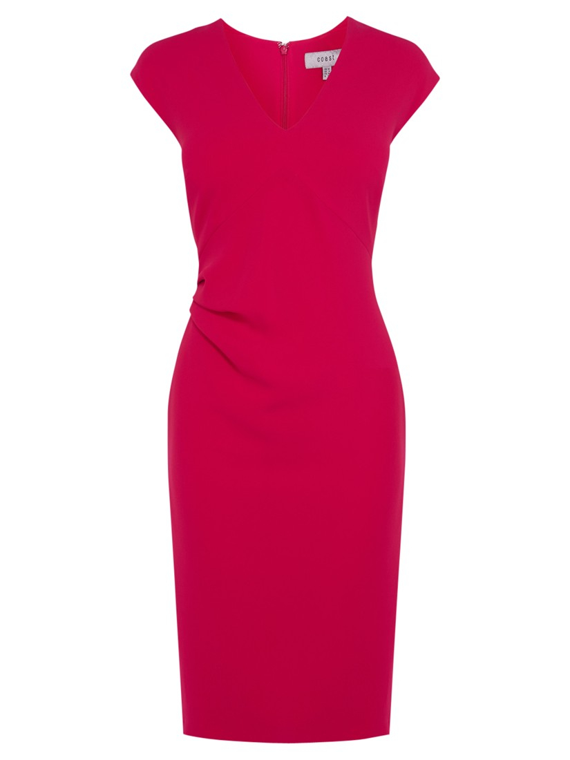 coast raspberry dress