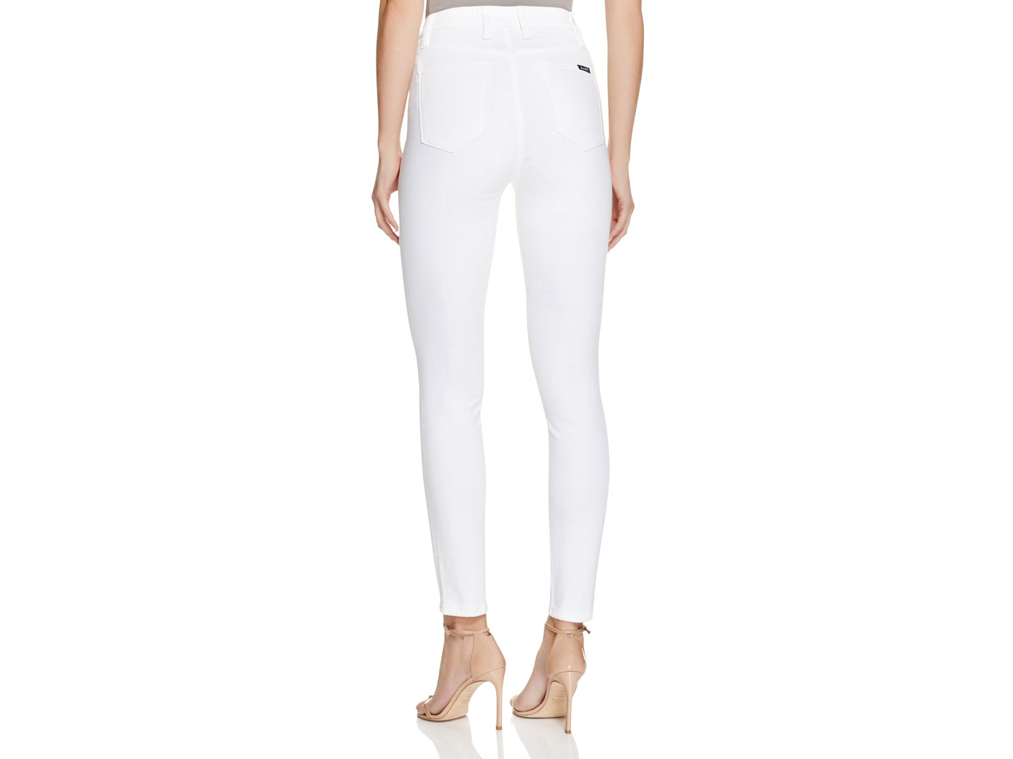 bardot white jeans