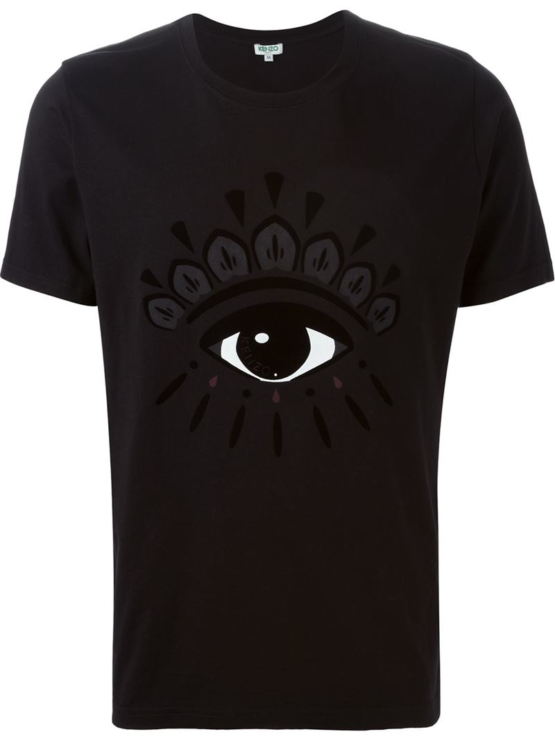 Kenzo 'Eye' T-Shirt in Black for Men | Lyst