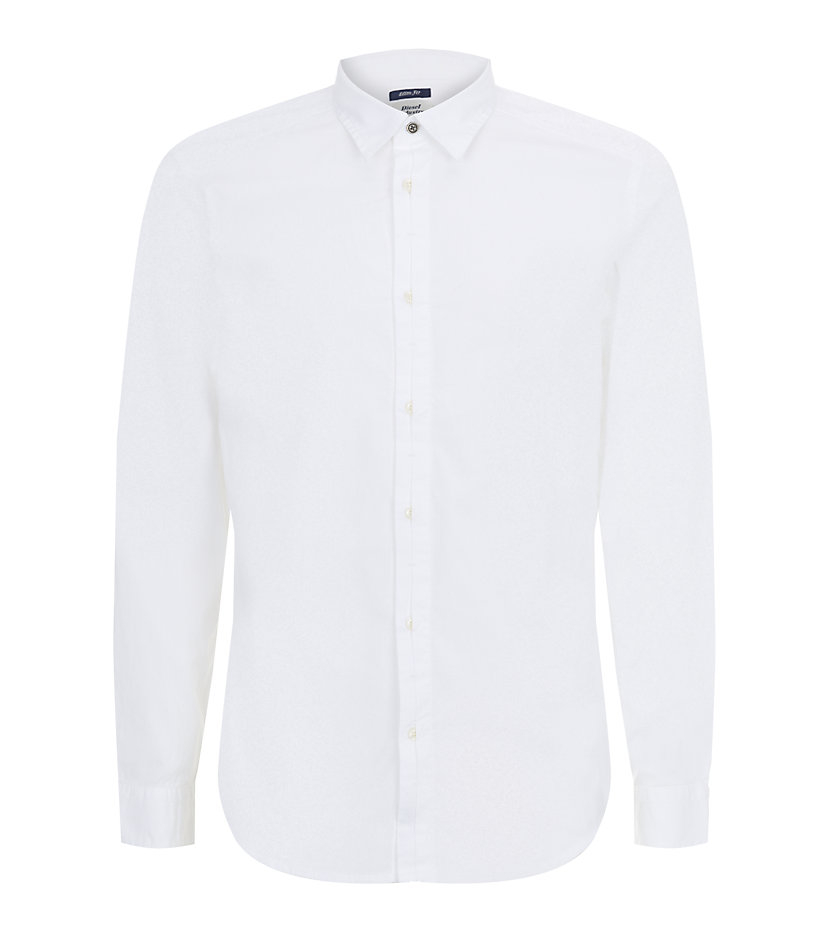 Diesel Hidden Button Shirt in White for Men | Lyst
