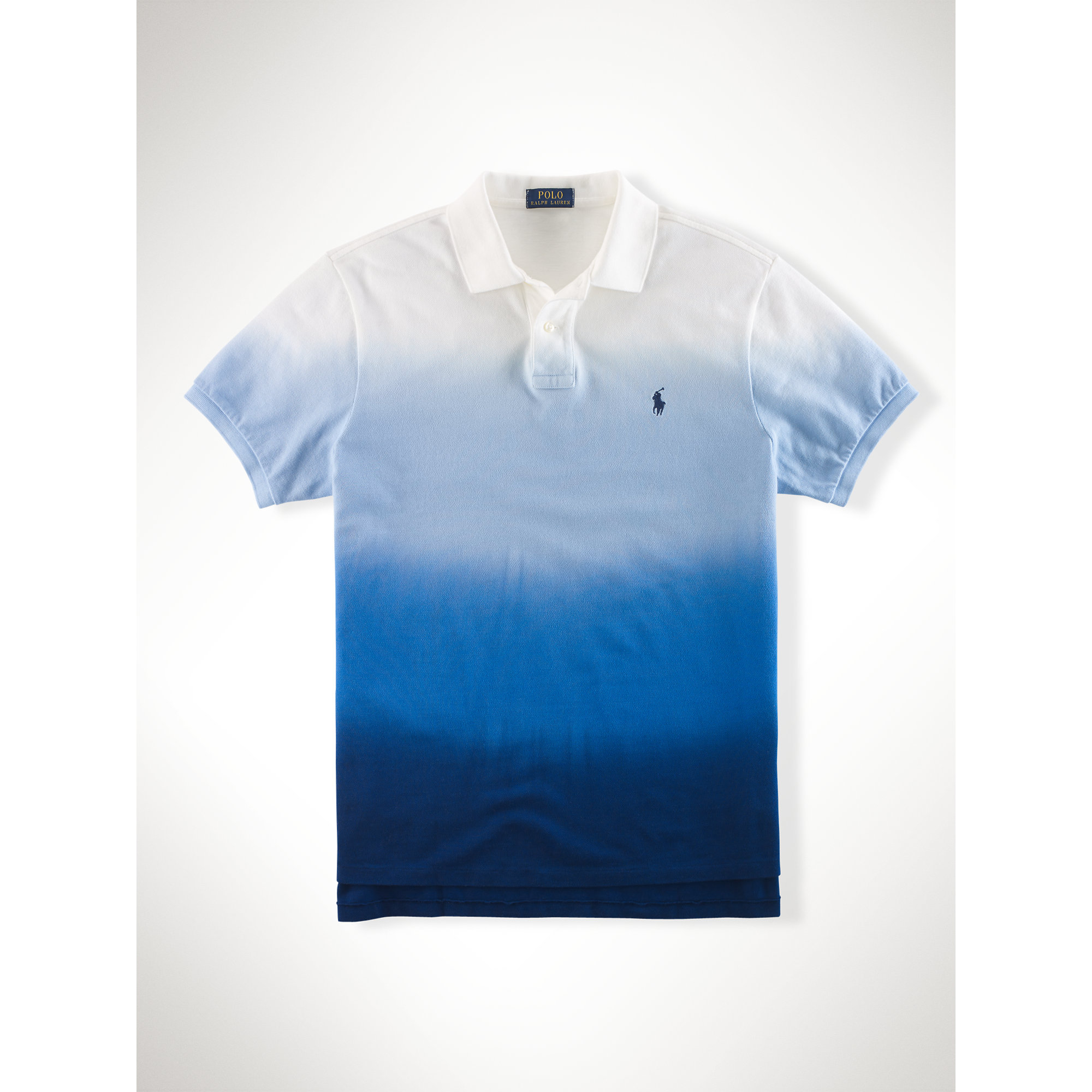 Polo Ralph Lauren Dipdyed Ombré Polo Shirt in Blue for Men Lyst