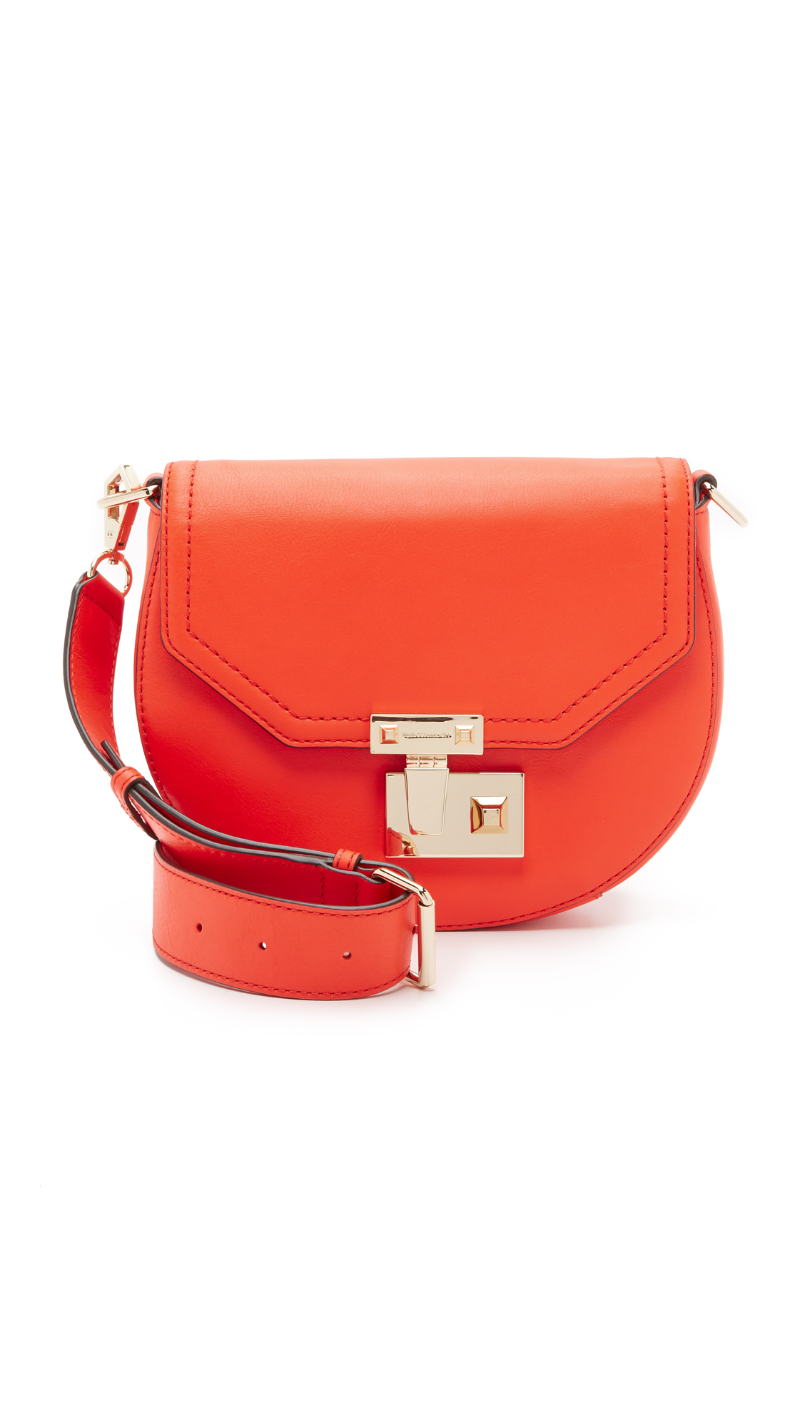 rebecca minkoff saddle bolsa