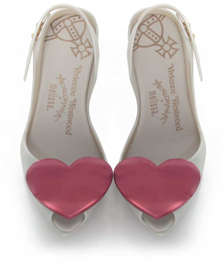Melissa Lady Dragon Heart Shoes in White - Lyst