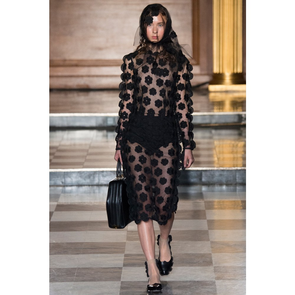 simone rocha black dress