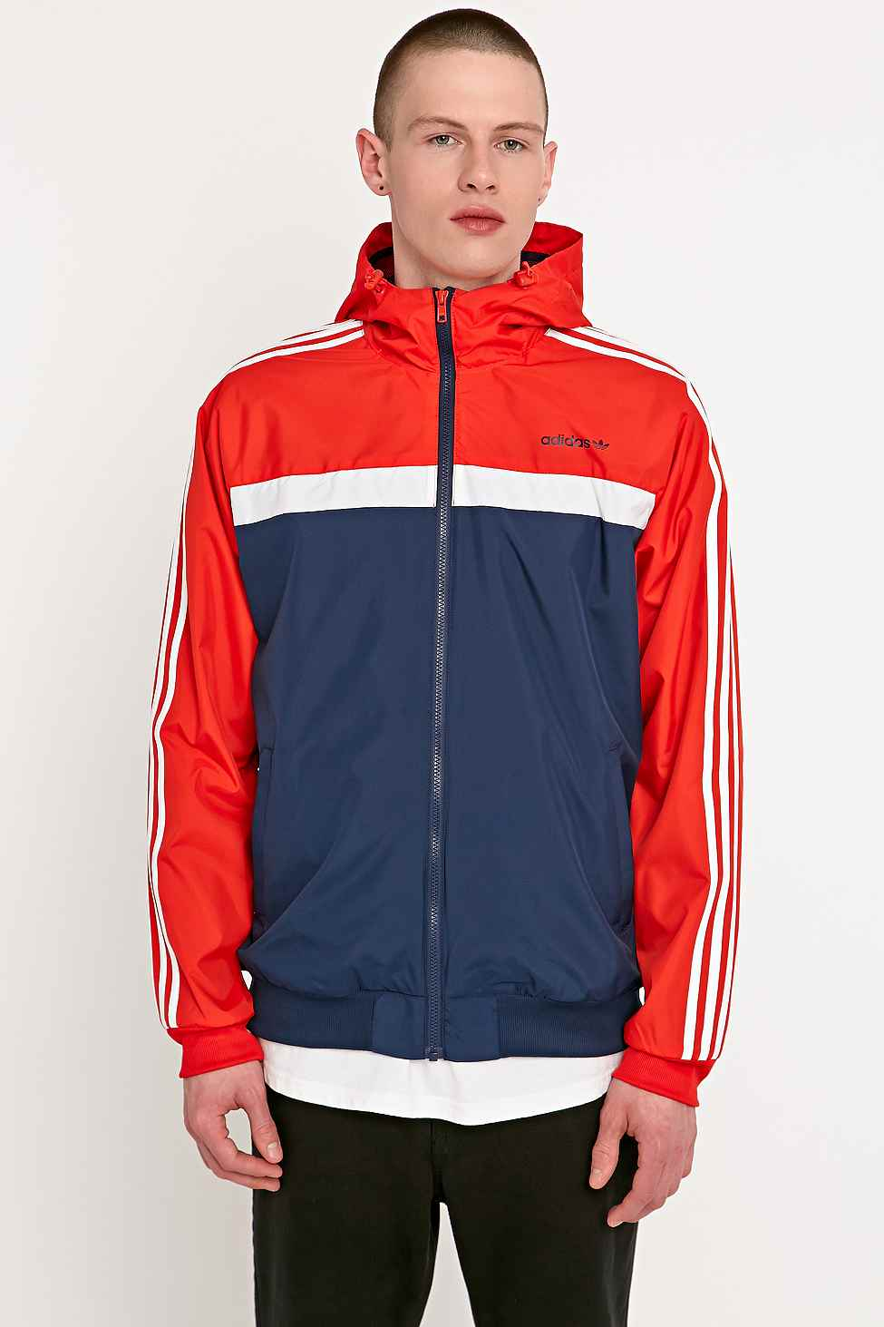 adidas marathon 83 windbreaker black