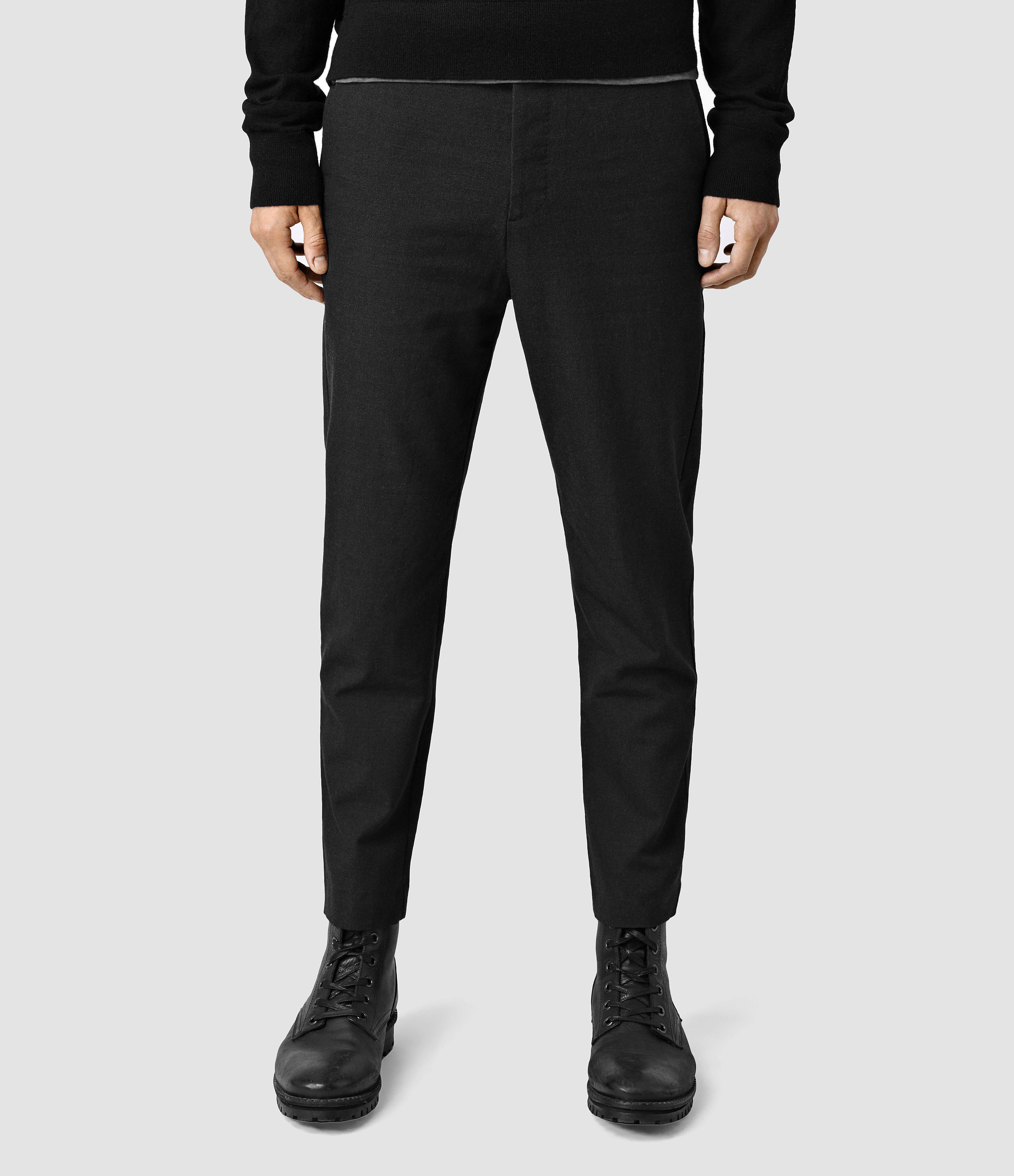 All saints black trousers Clearance