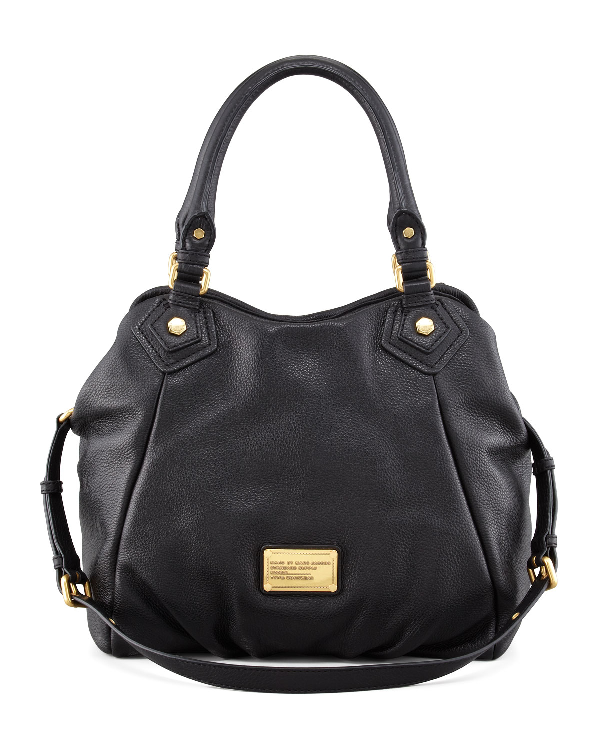 Marc By Marc Jacobs Classic Q Fran Hobo Bag in Black - Lyst