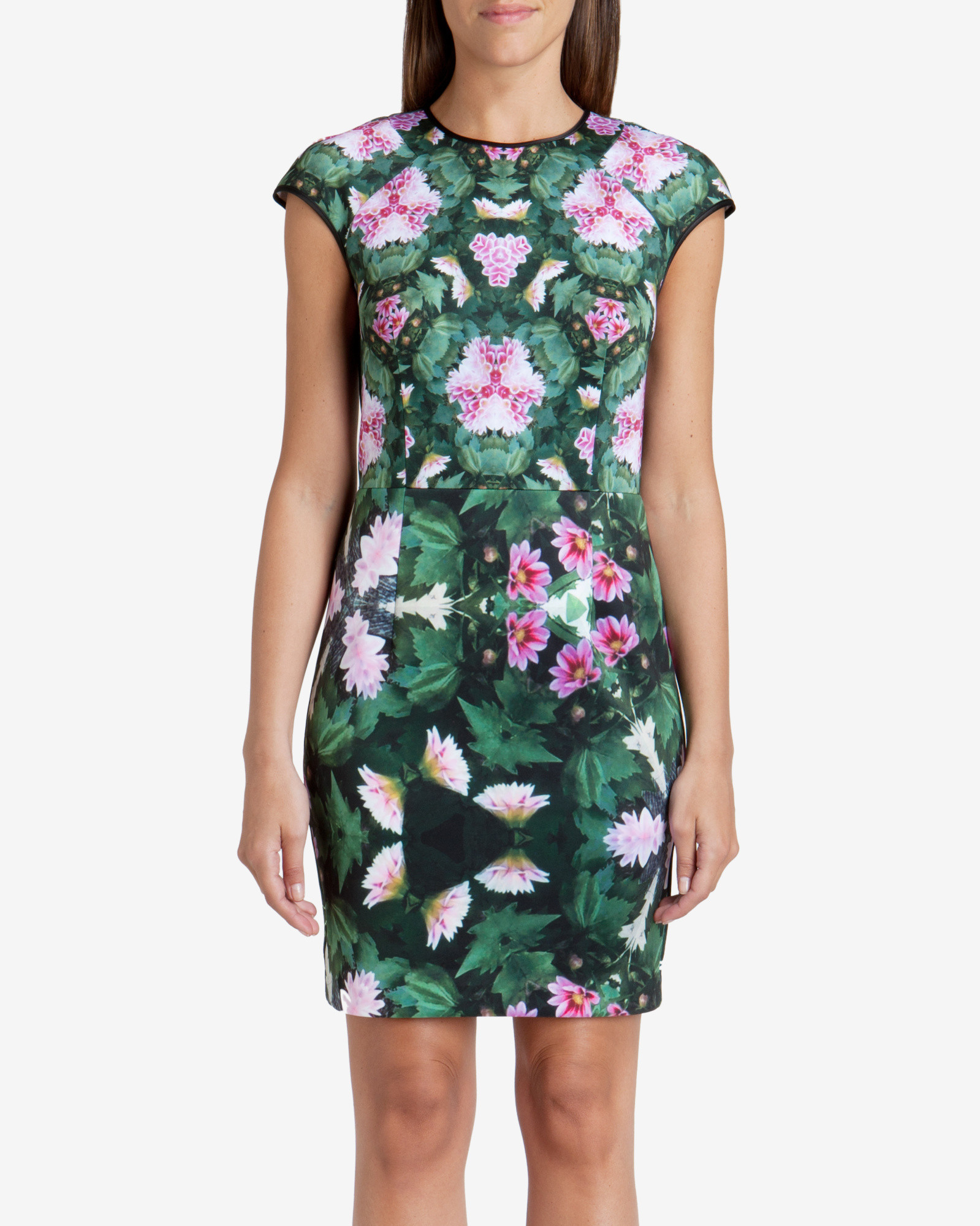 Ted Baker Green Floral Dress Store, 57 ...