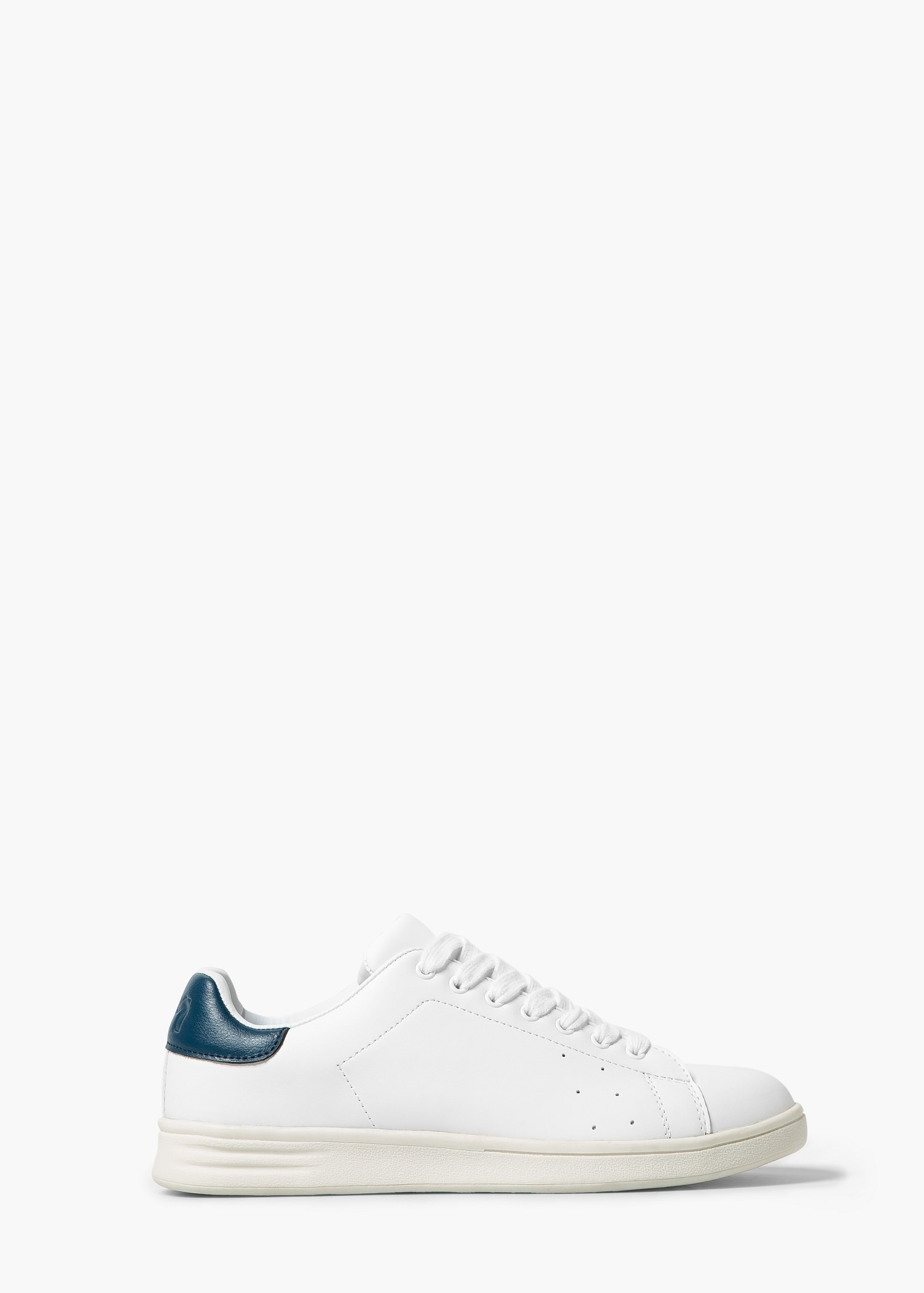 Mango man white sneakers Clearance