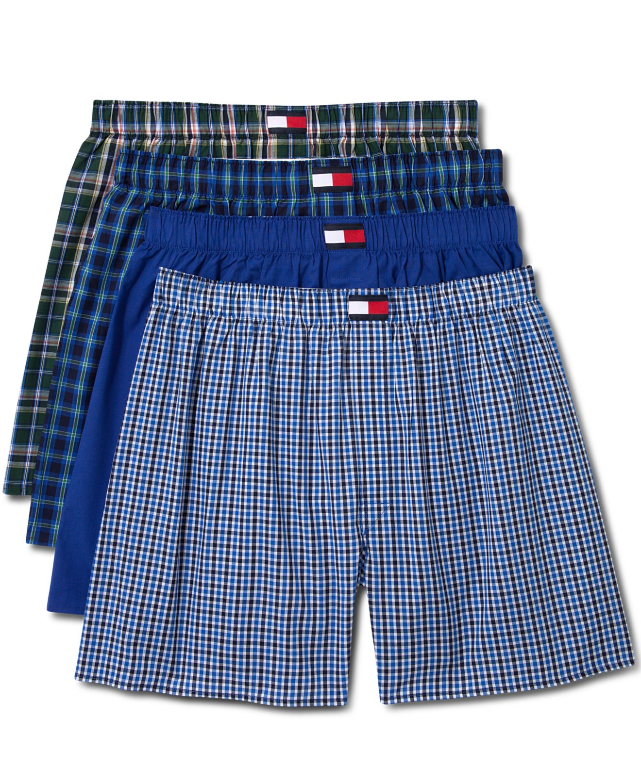 Tommy Hilfiger Woven Boxer 4 Pack for Men - Lyst