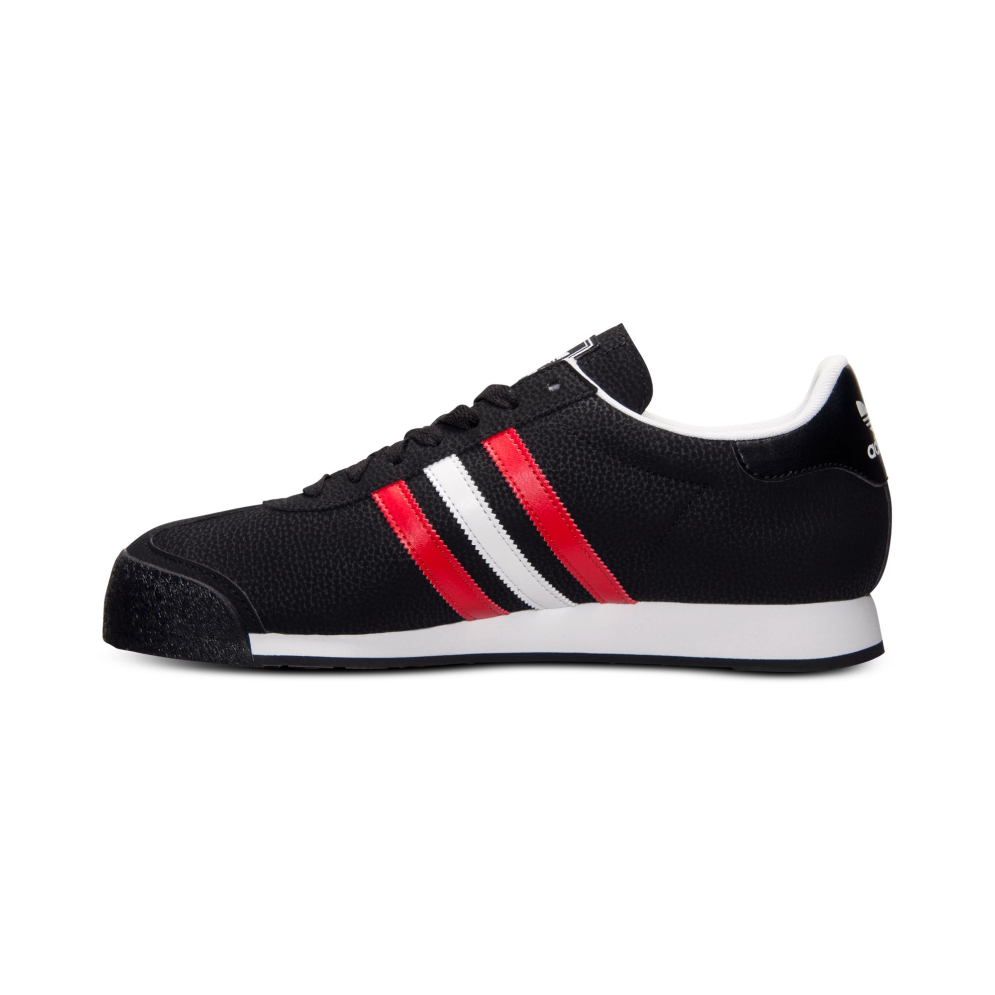 adidas Mens Samoa Casual Sneakers From Finish Line in Black/Red/White  (Black) for Men | Lyst