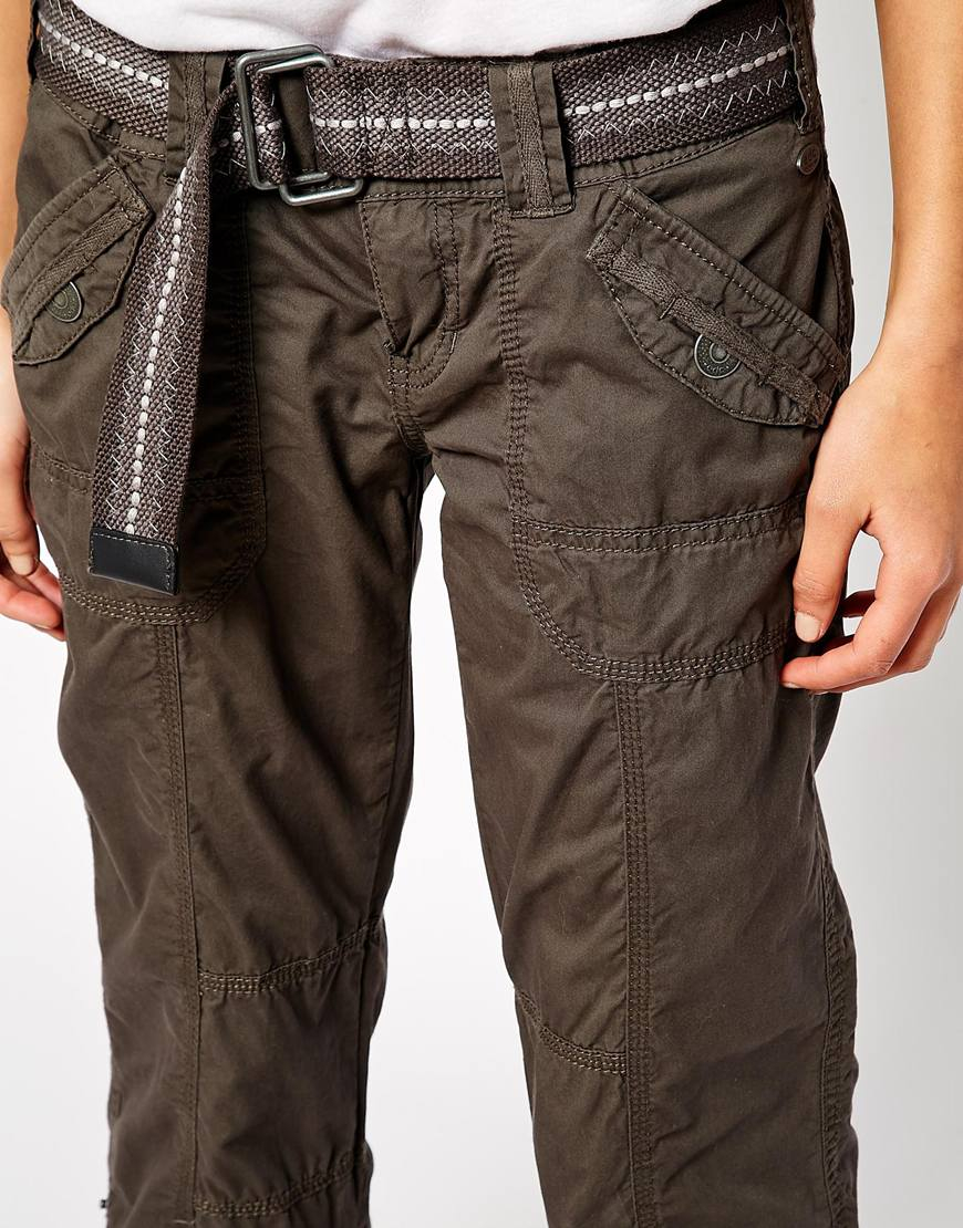 Esprit Cargo Pants in Natural |