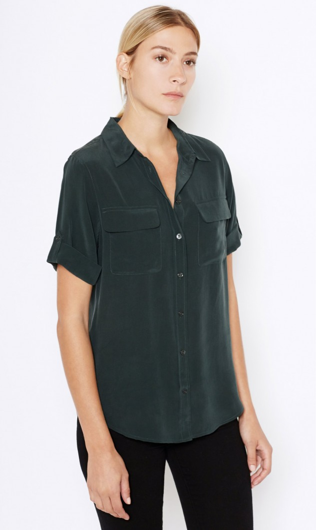 Equipment short sleeve blouse Clearance
