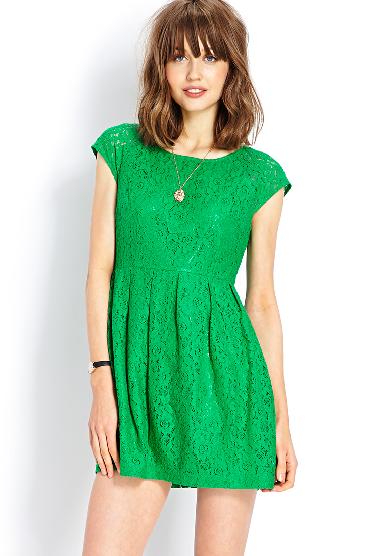 Green dress forever 21 Clearance