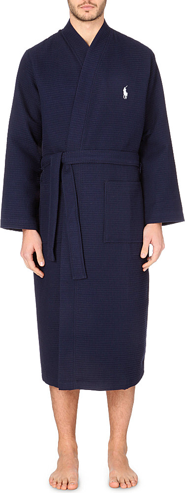 ralph lauren waffle robe