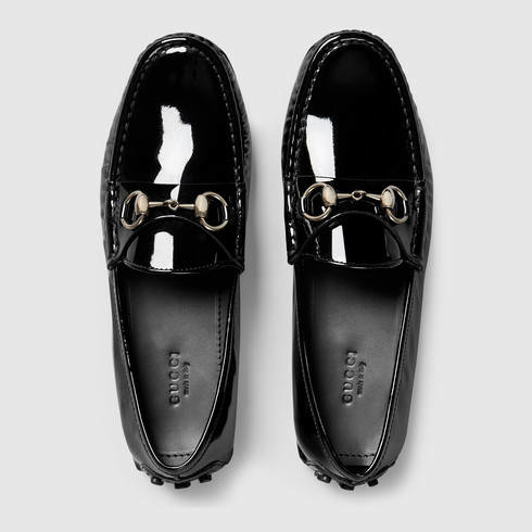 gucci black loafers womens