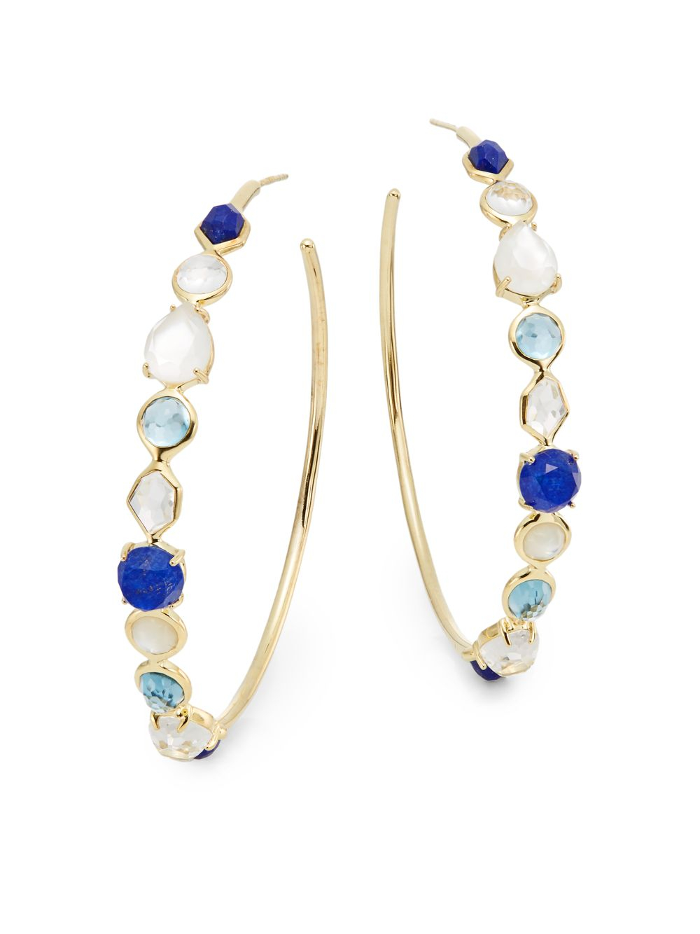 Lyst Ippolita Rock Candy London Blue Topaz Lapis Clear Quartz Gallery