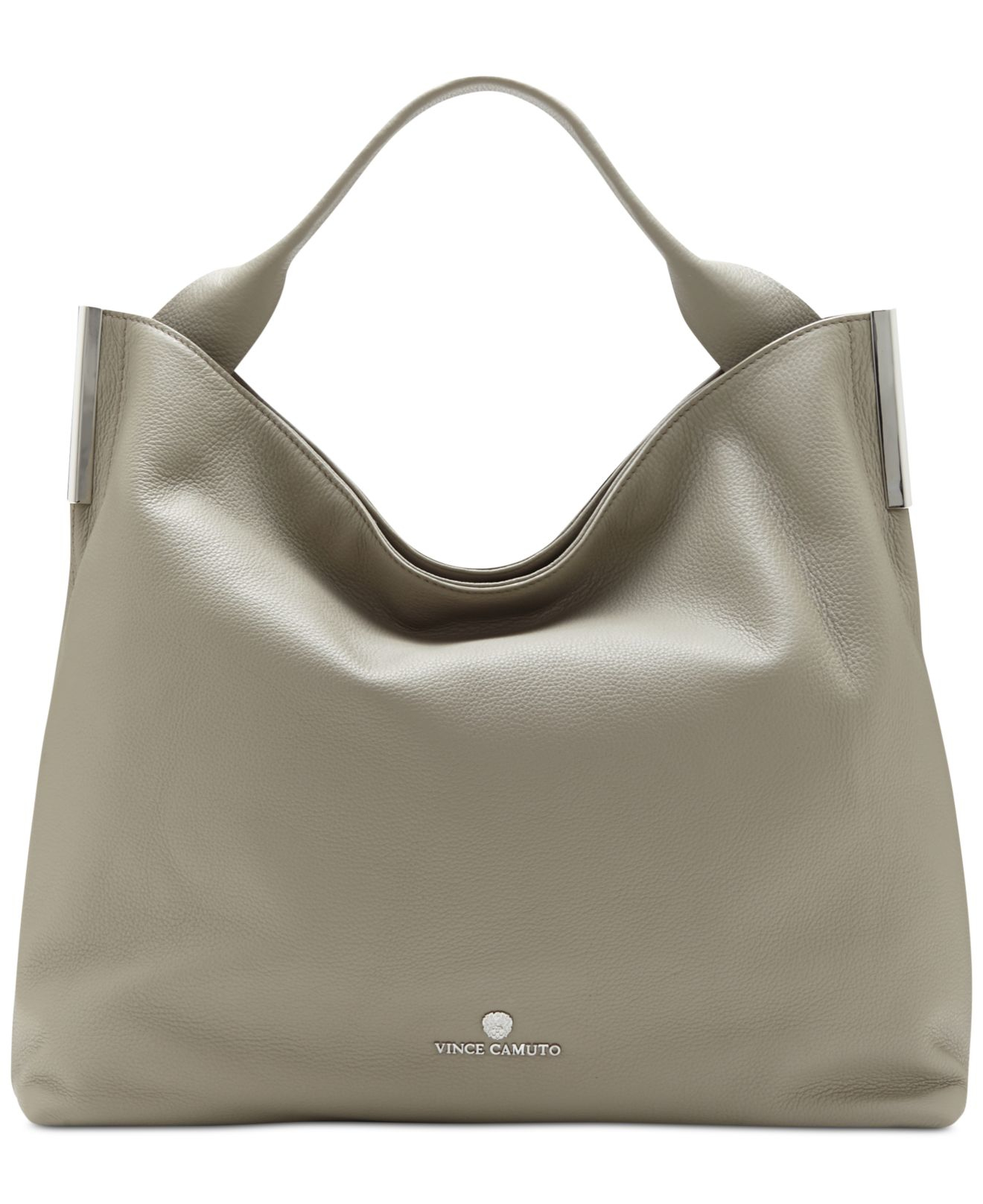vince camuto leather hobo bag