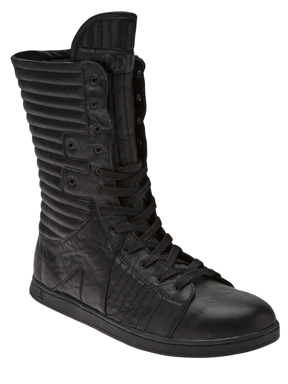 odd92 Lace-Up Mid-Calf Sneakers in Black for Men - Lyst