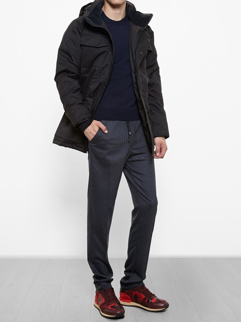 Canada Goose 'branta Windermere' Coat in Black for Men | Lyst