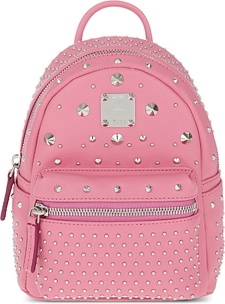 MCM Bebe Boo X-mini Leather Backpack in 