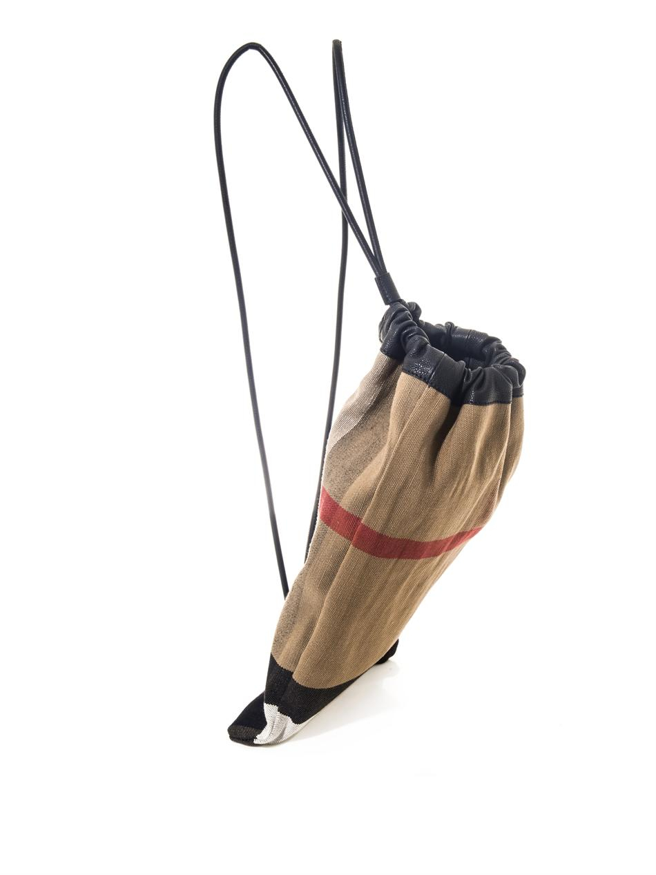 burberry drawstring backpack