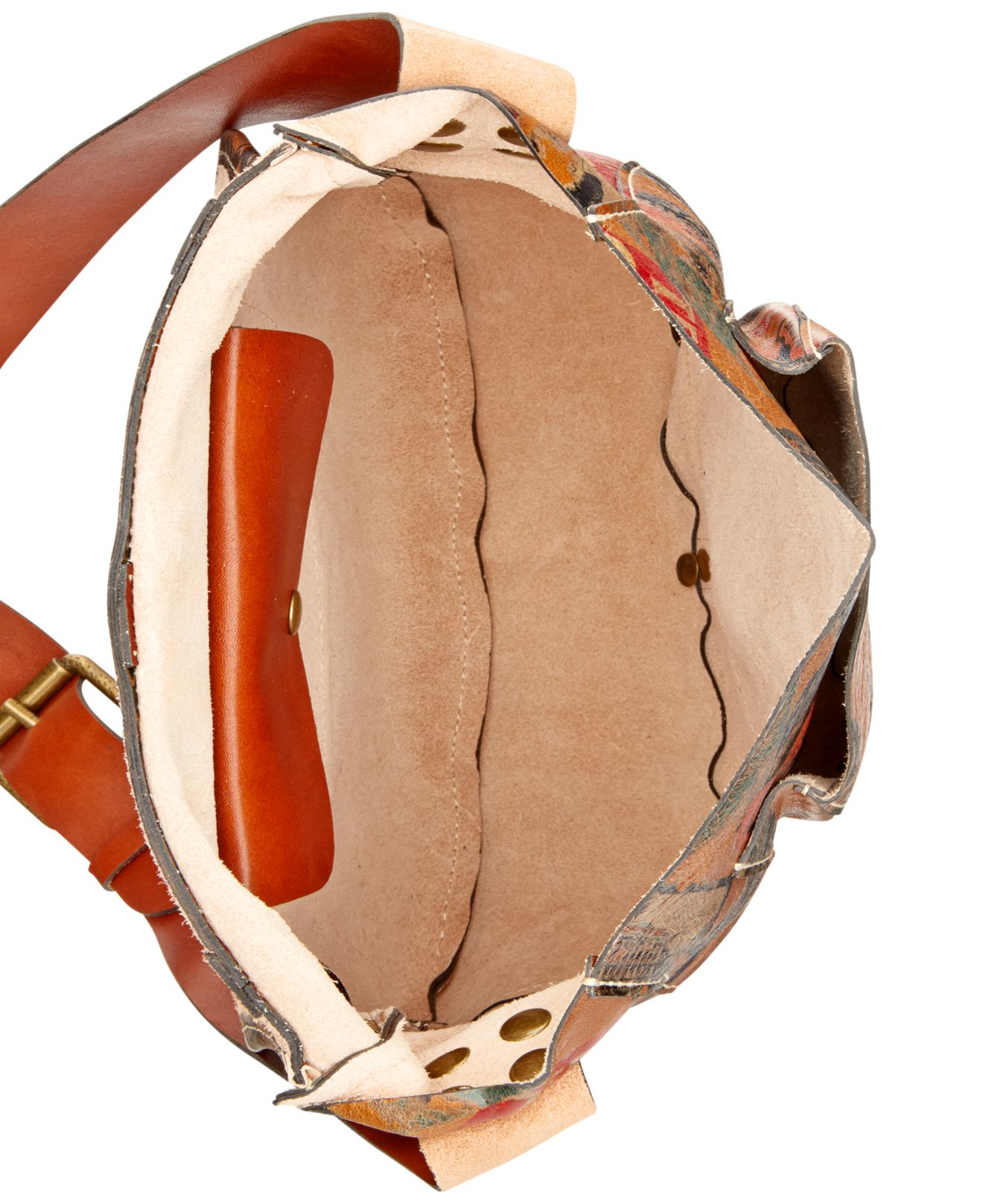 Patricia Nash Barcelona Saddle Bag in Brown Lyst