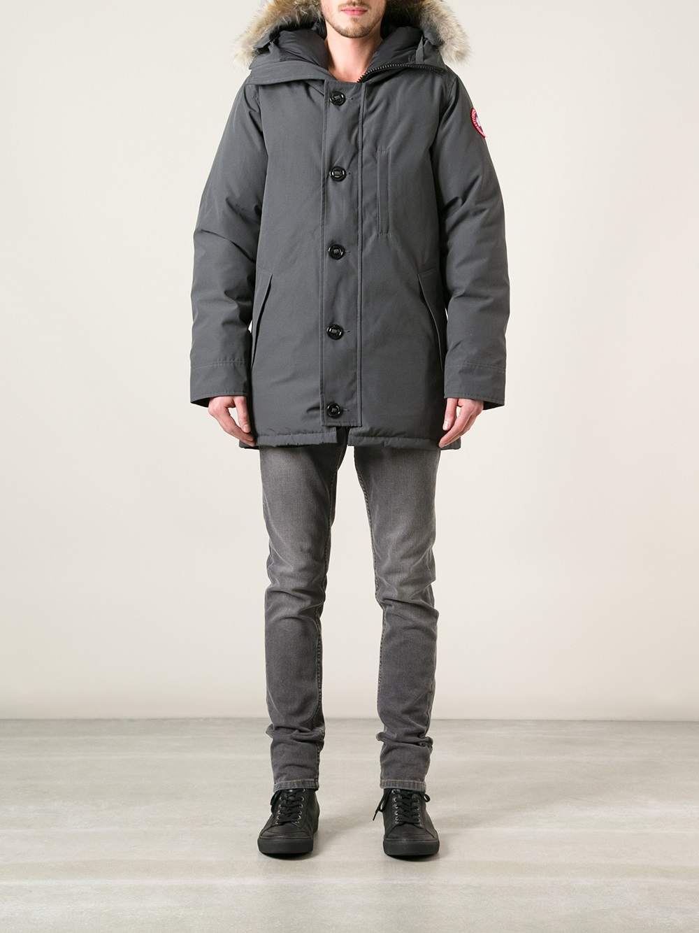 canada goose chateau parka grey