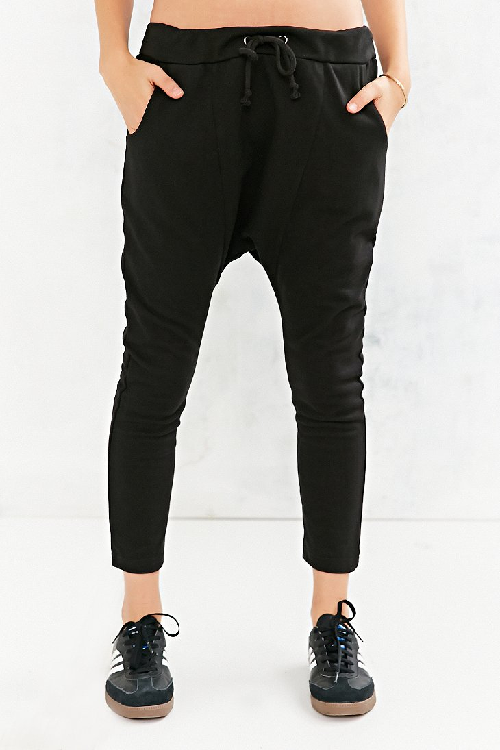 Drop Crotch Jogging Pants