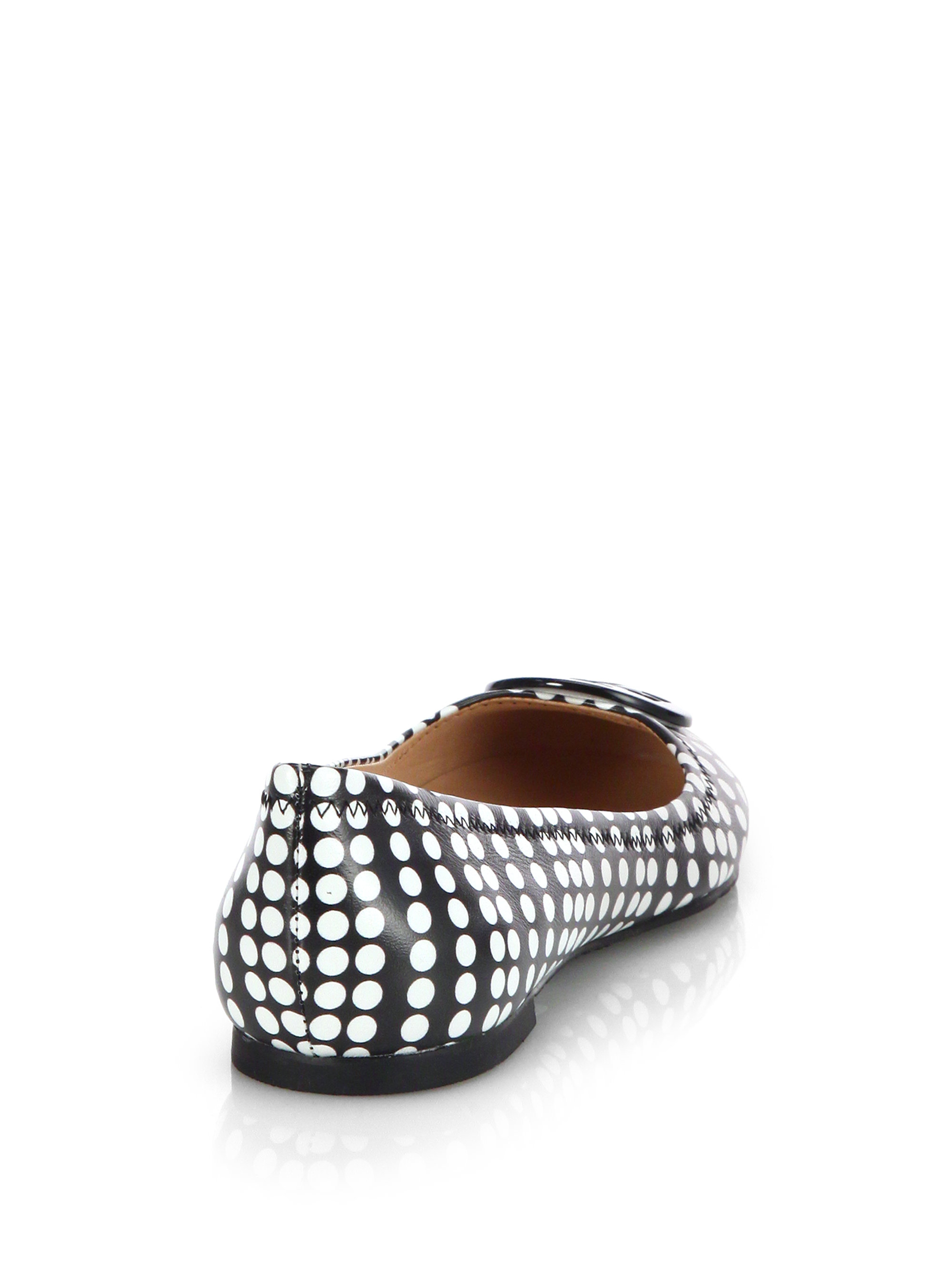 tory burch black reva flats