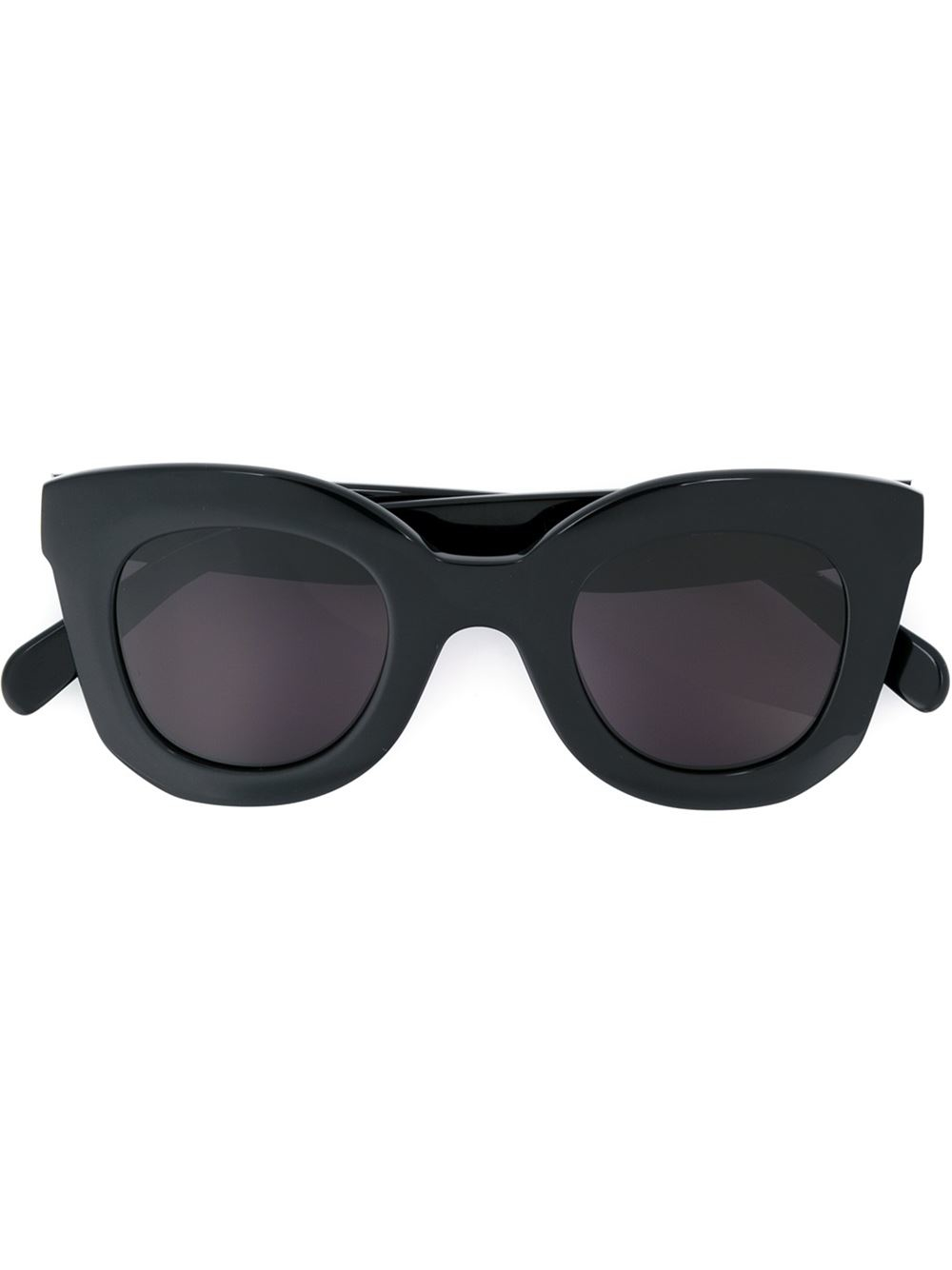 Celine 'baby Marta' Sunglasses in Black | Lyst