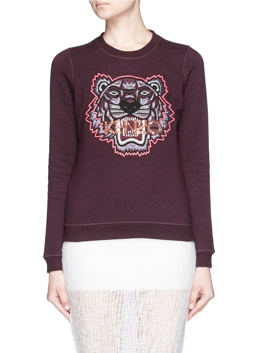 purple kenzo sweatshirt