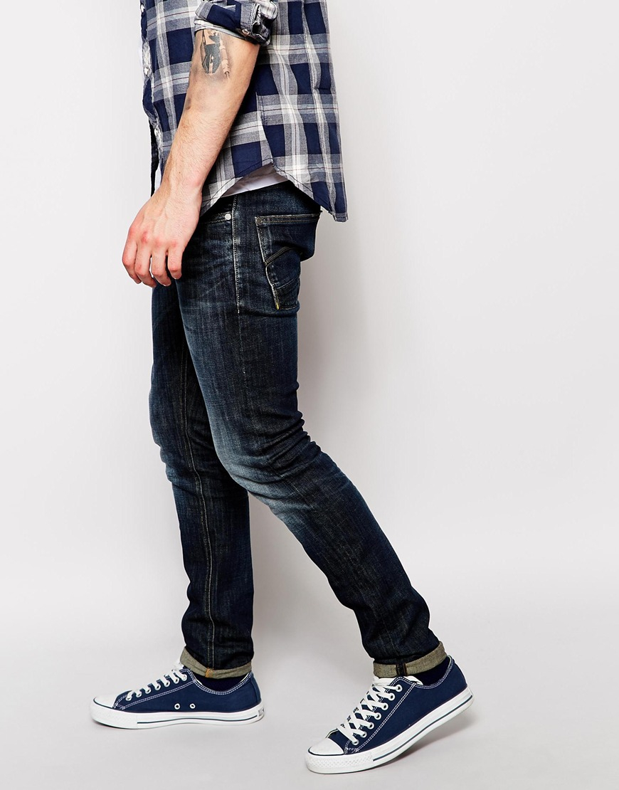 g star defend super slim jeans