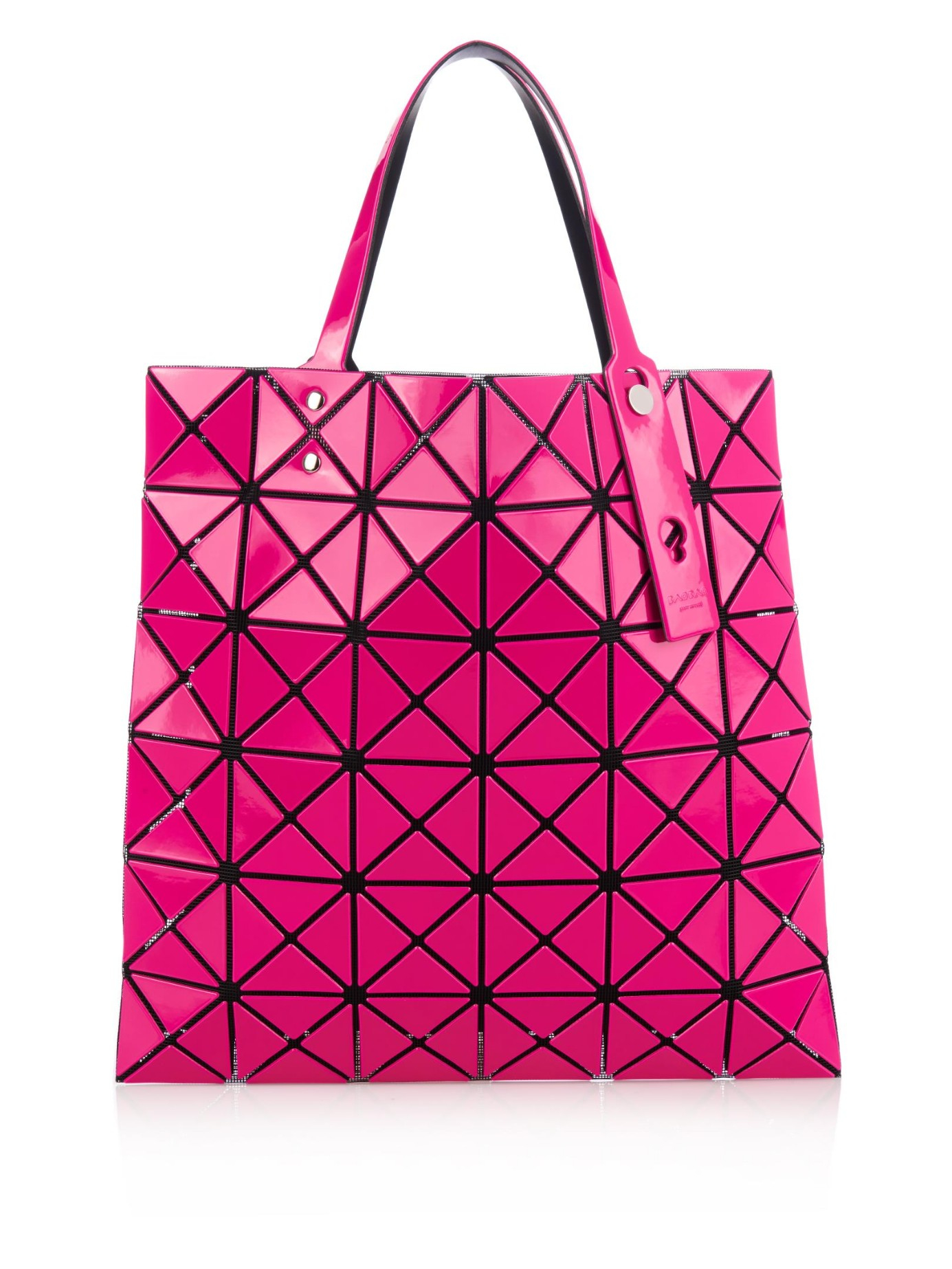 Bao bao issey miyake Lucent-1 Tote in Pink | Lyst