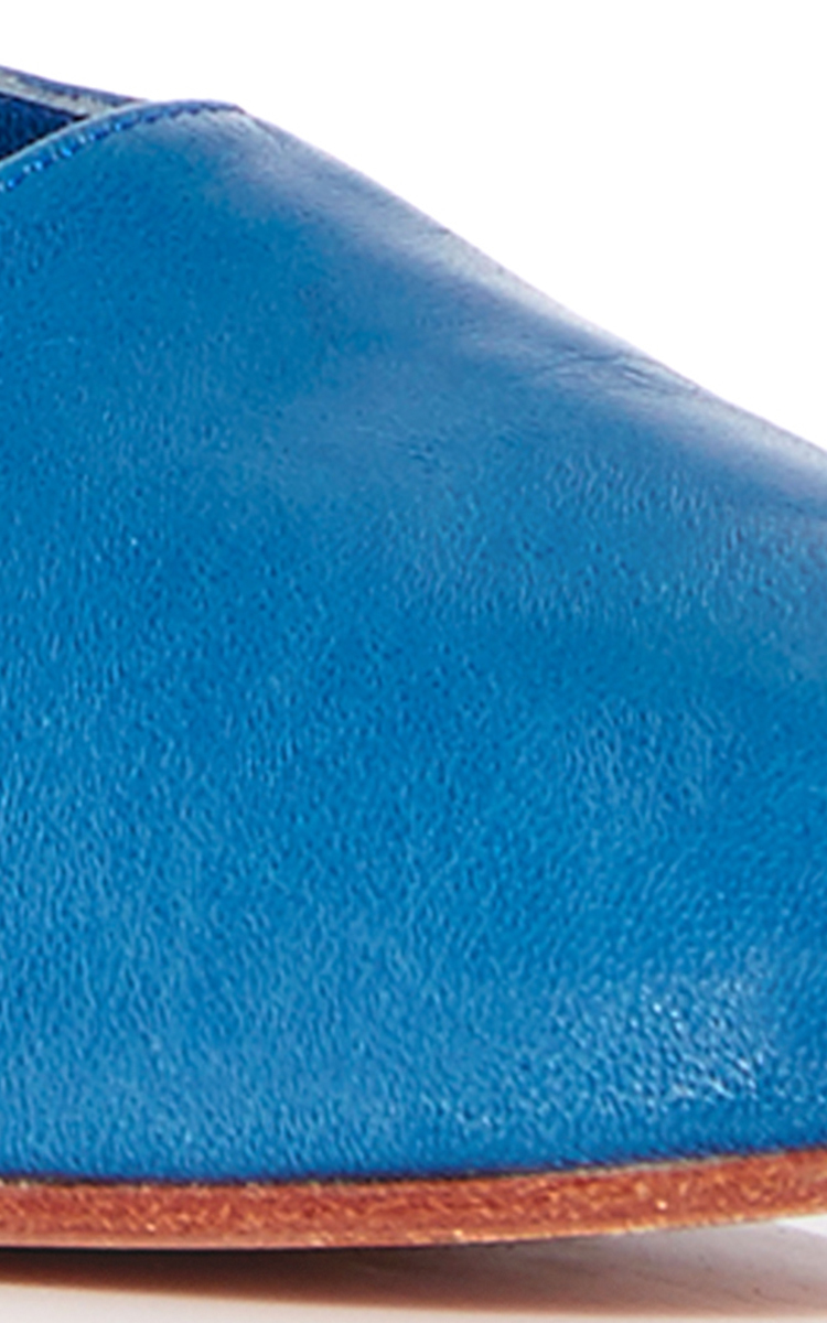 Martiniano Glove Flat In Cobalt Blue | Lyst