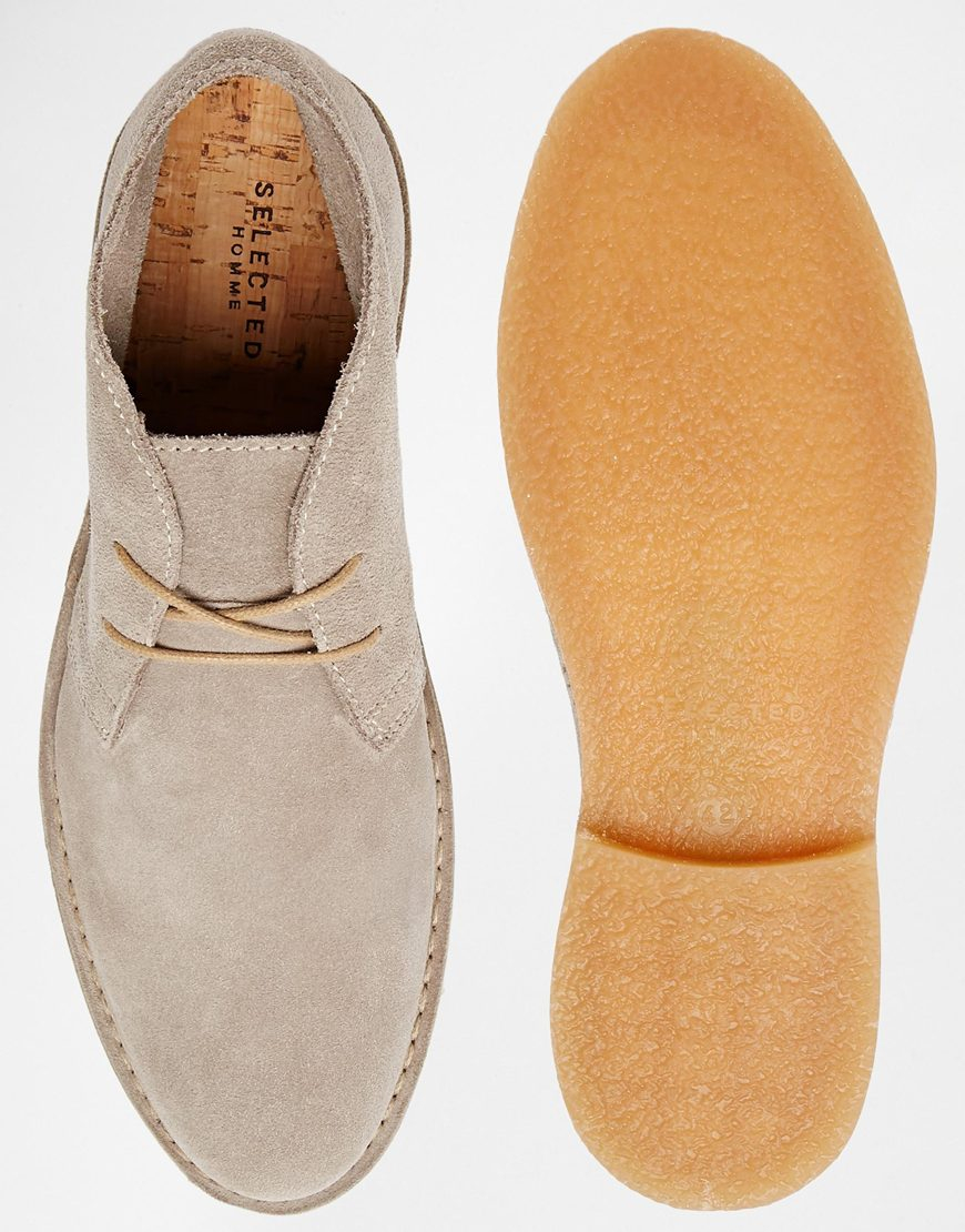 selected homme desert boots