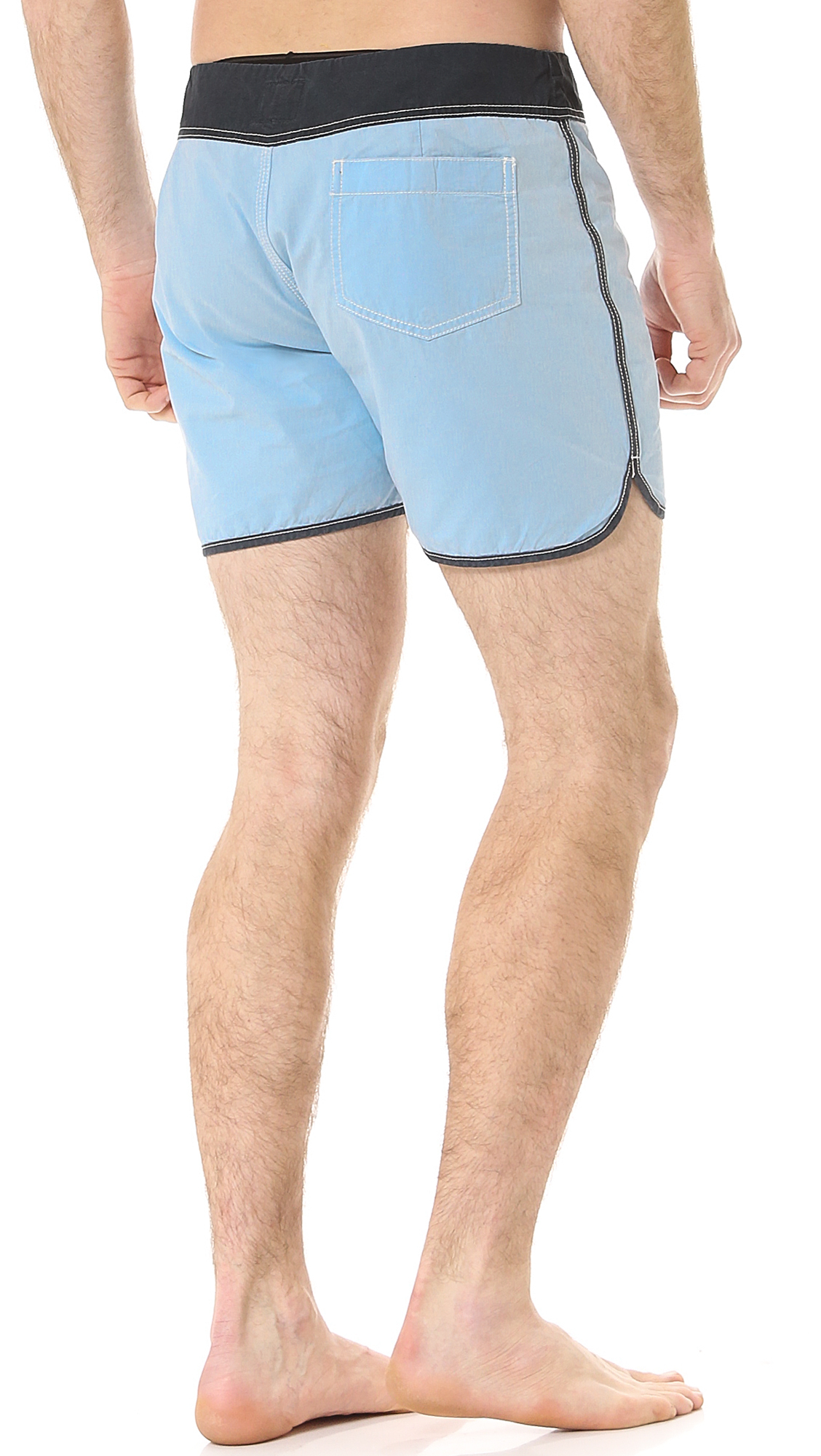 Quiksilver Scallop 15 Board Shorts in Blue for Men Lyst