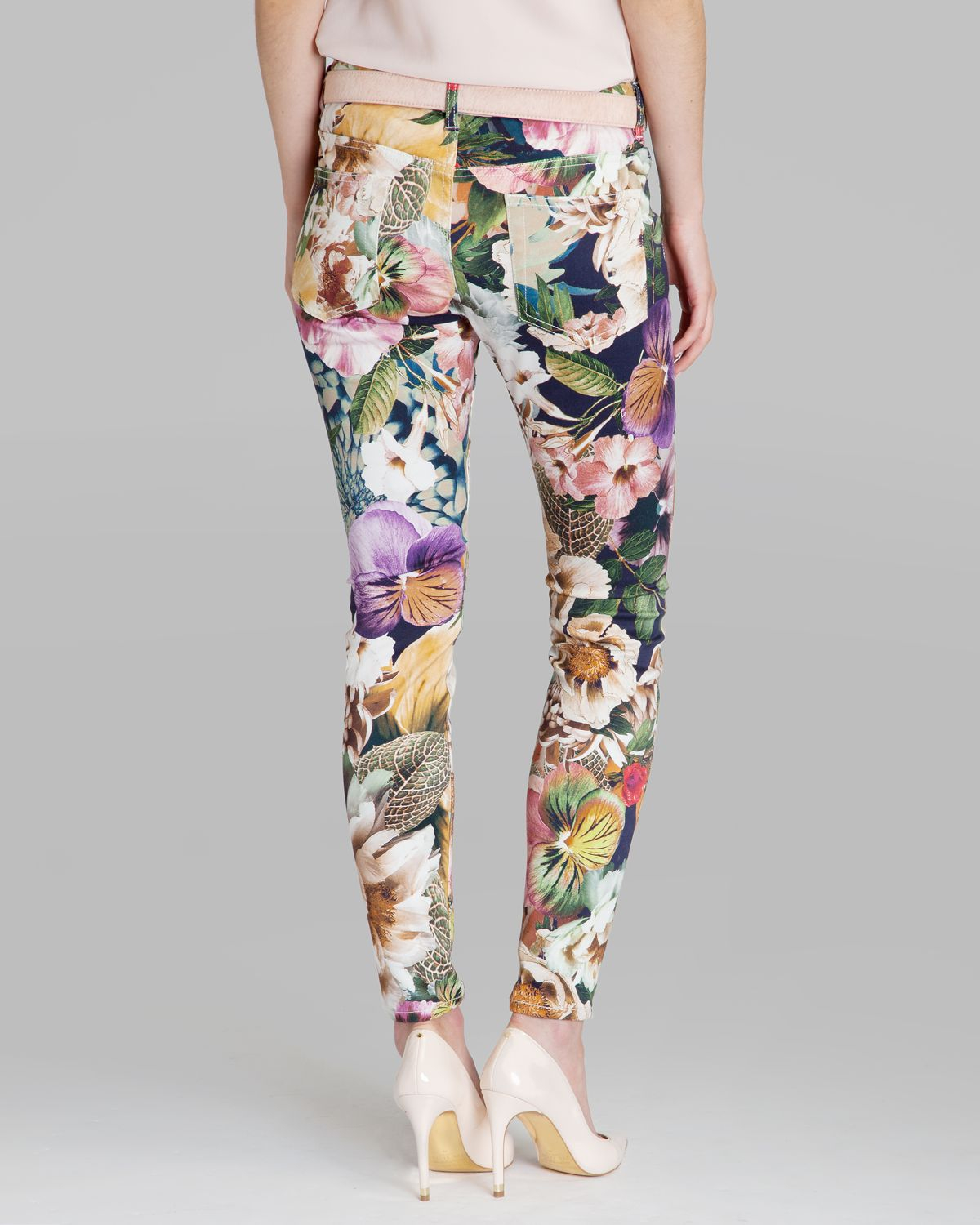 ted baker floral jeans